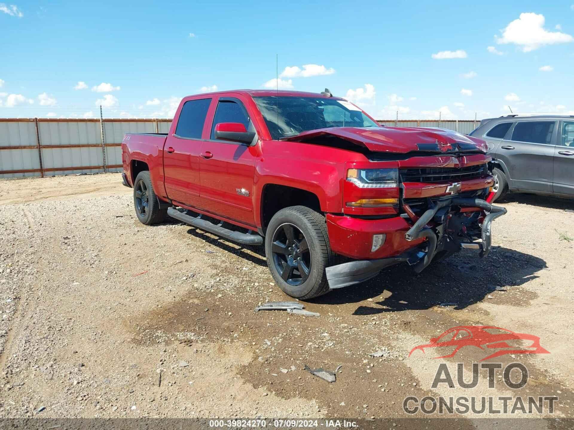 CHEVROLET SILVERADO 1500 2018 - 3GCUKREC9JG173256