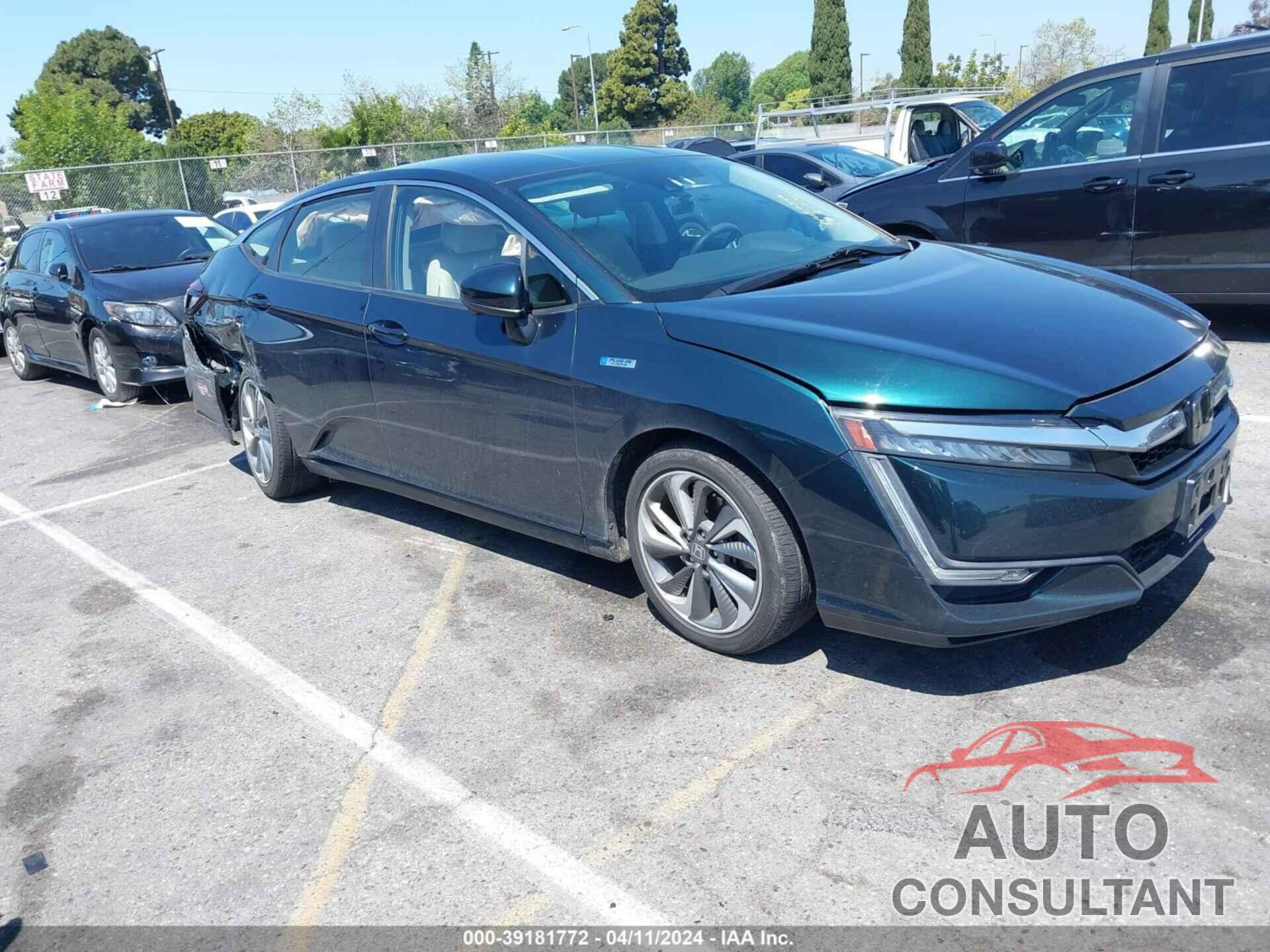 HONDA CLARITY PLUG-IN HYBRID 2018 - JHMZC5F12JC013696