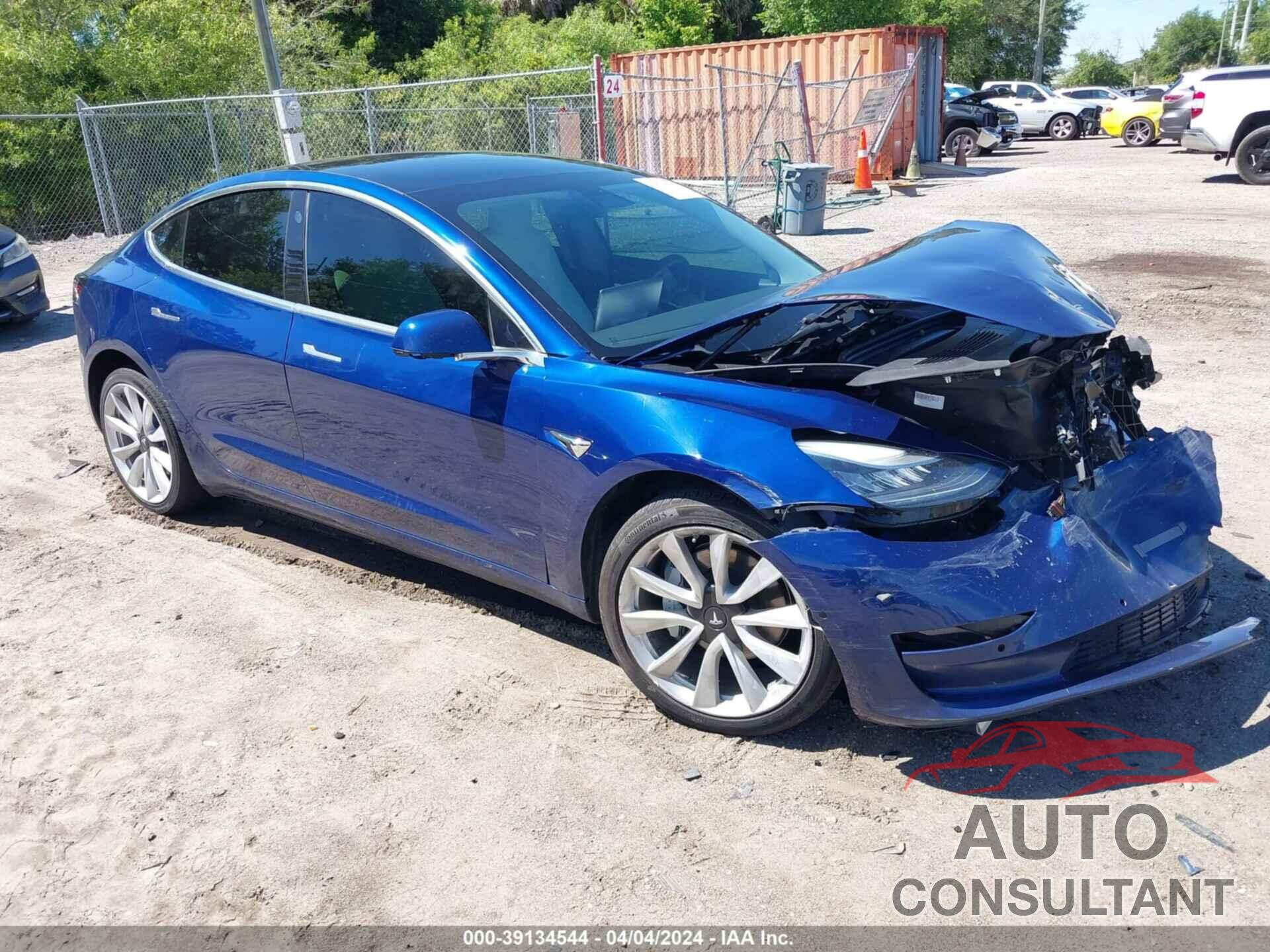 TESLA MODEL 3 2020 - 5YJ3E1EB6LF622543