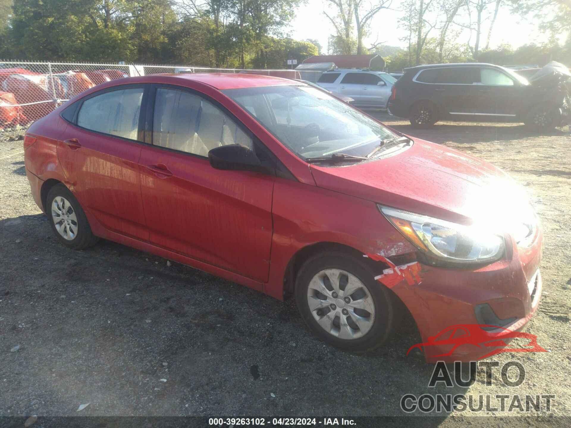 HYUNDAI ACCENT 2016 - KMHCT4AE2GU068000