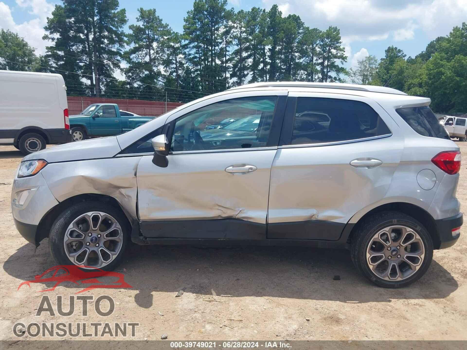 FORD ECOSPORT 2019 - MAJ6S3KL3KC277262