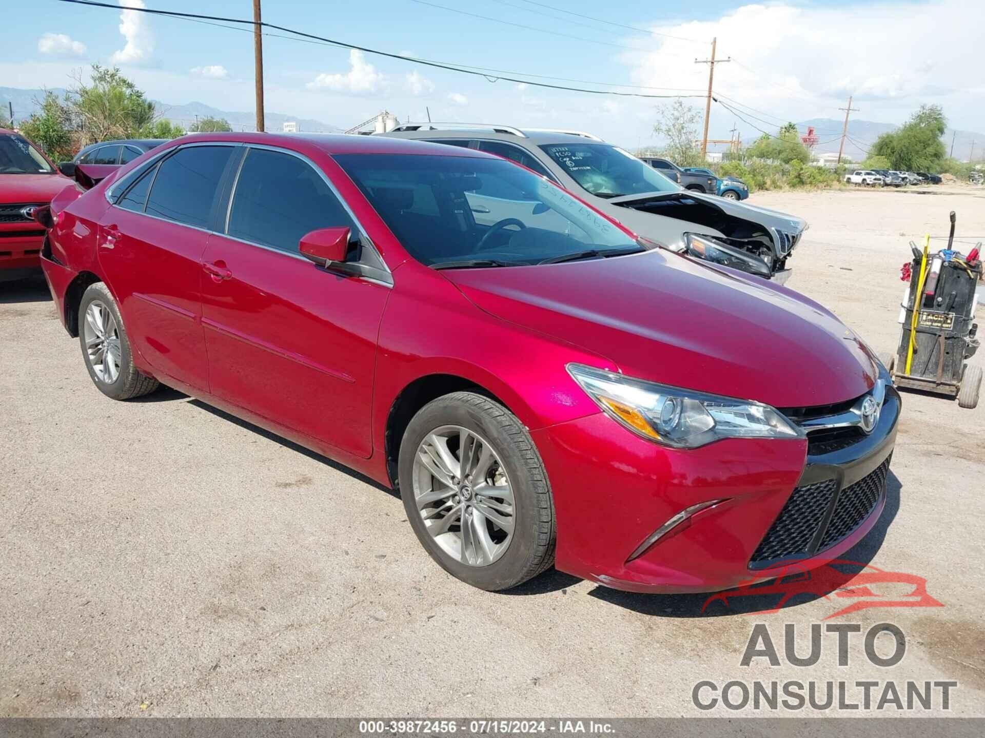 TOYOTA CAMRY 2017 - 4T1BF1FK9HU672922