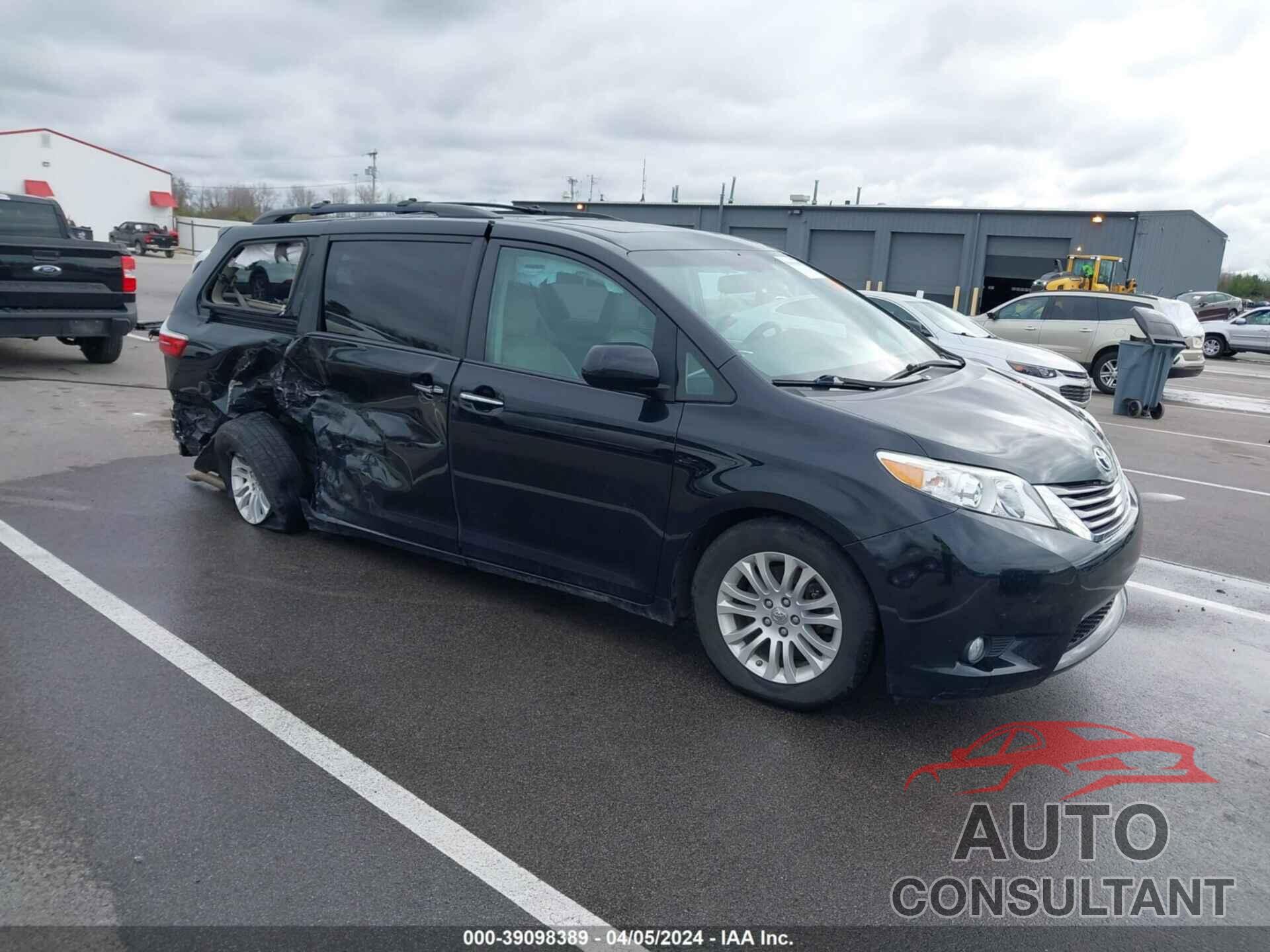 TOYOTA SIENNA 2016 - 5TDYK3DCXGS765856