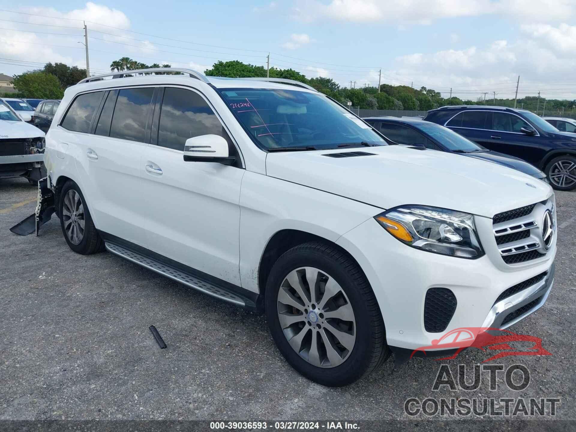 MERCEDES-BENZ GLS 450 2017 - 4JGDF6EE6HA739530