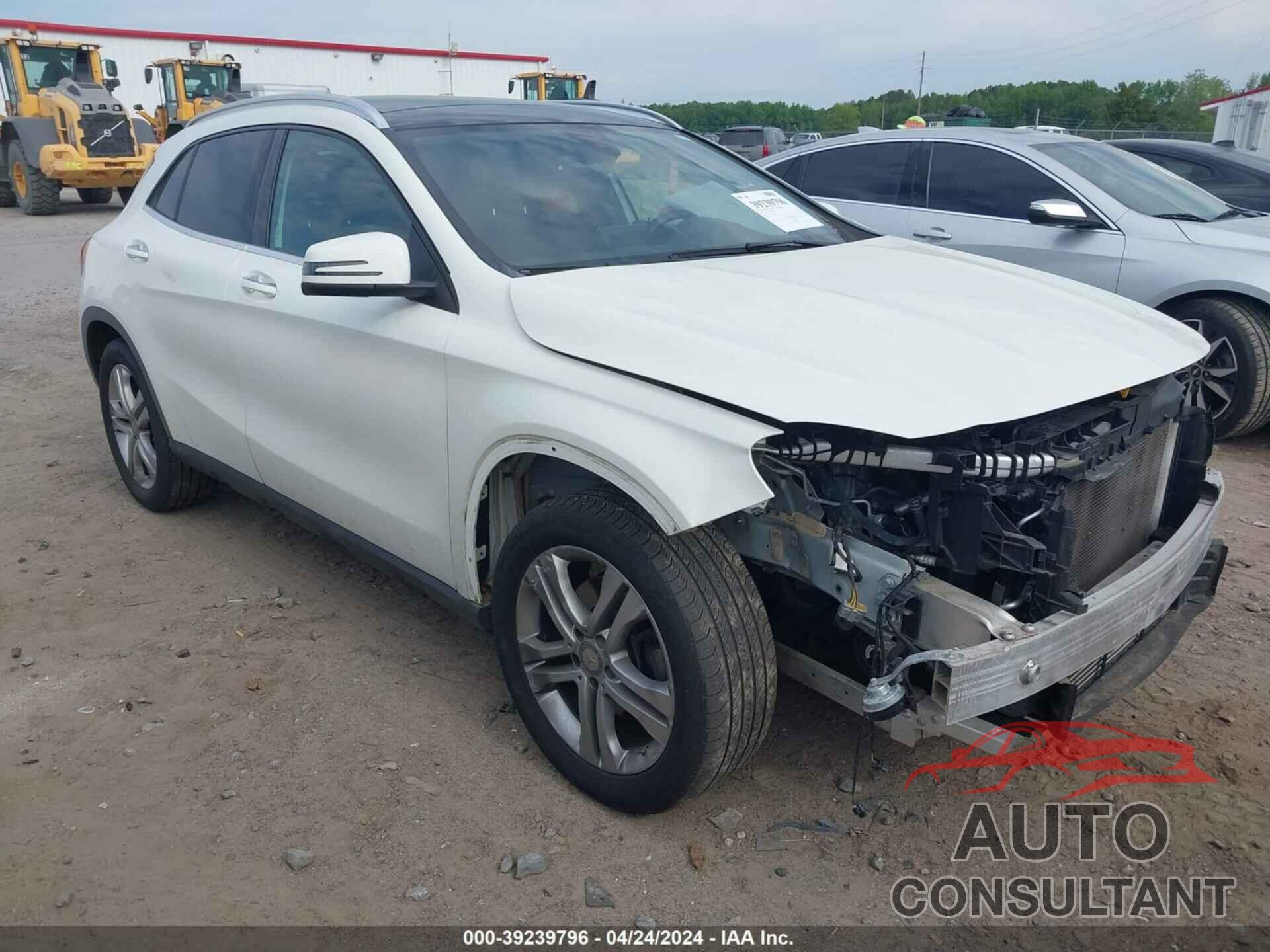 MERCEDES-BENZ GLA 250 2016 - WDCTG4GB0GJ212693