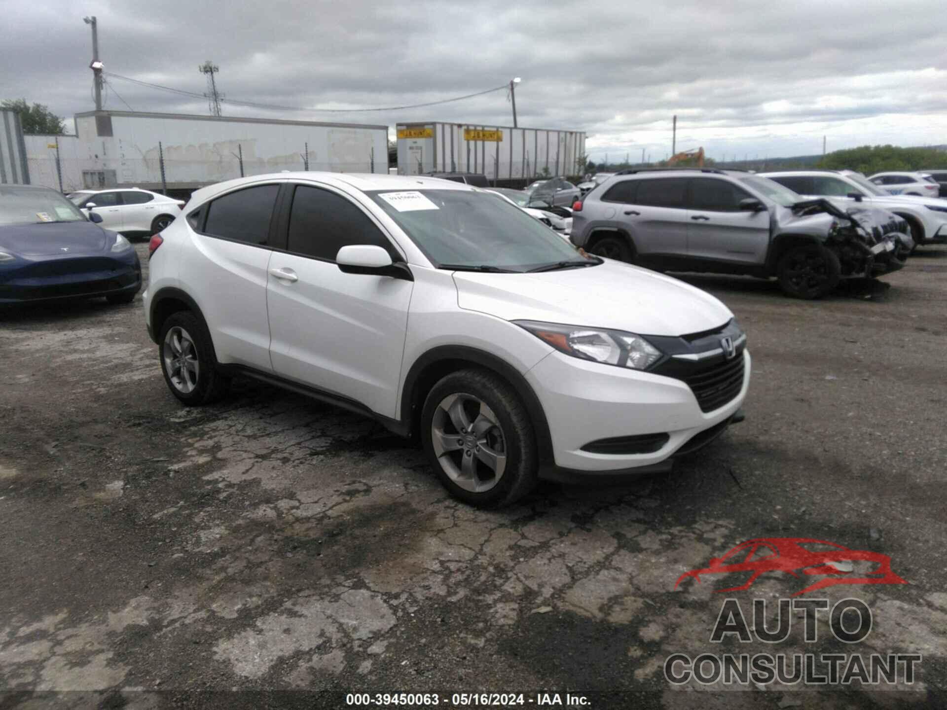 HONDA HR-V 2018 - 3CZRU6H35JM717290