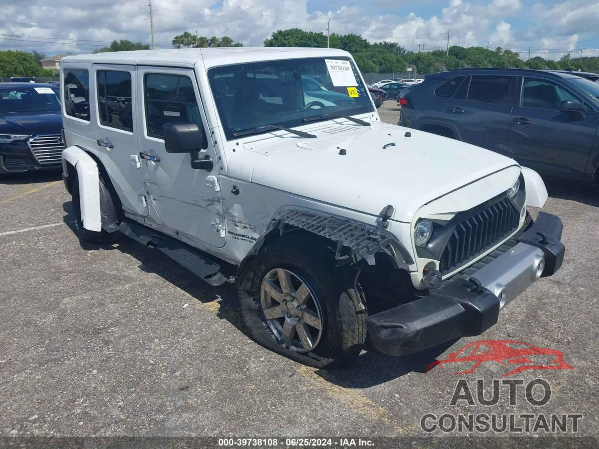 JEEP WRANGLER UNLIMITED 2017 - 1C4BJWEG9HL634402