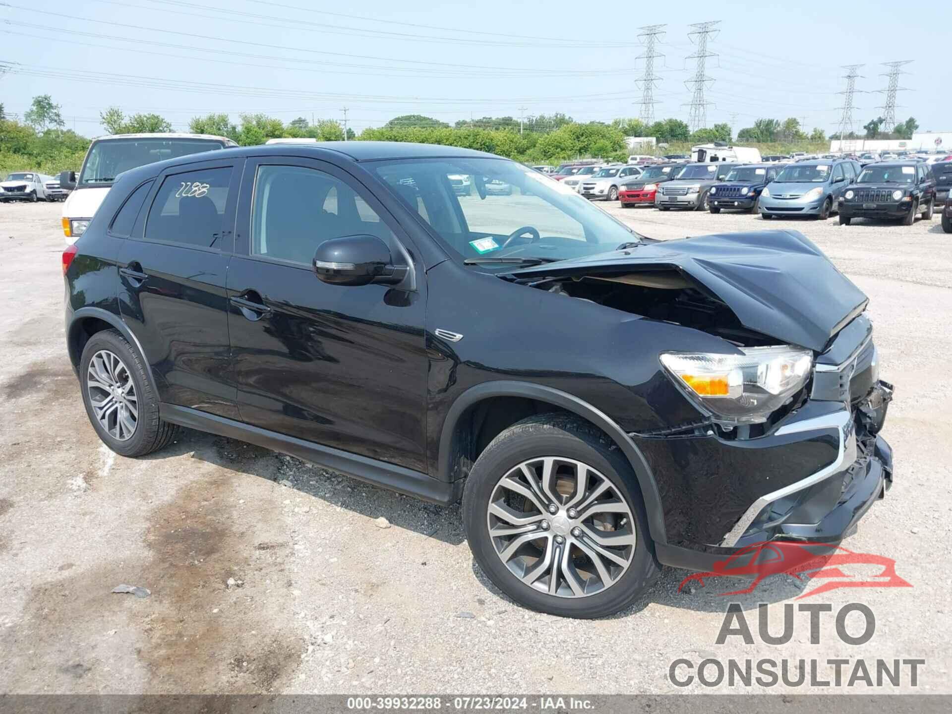 MITSUBISHI OUTLANDER SPORT 2017 - JA4AP3AUXHZ003850