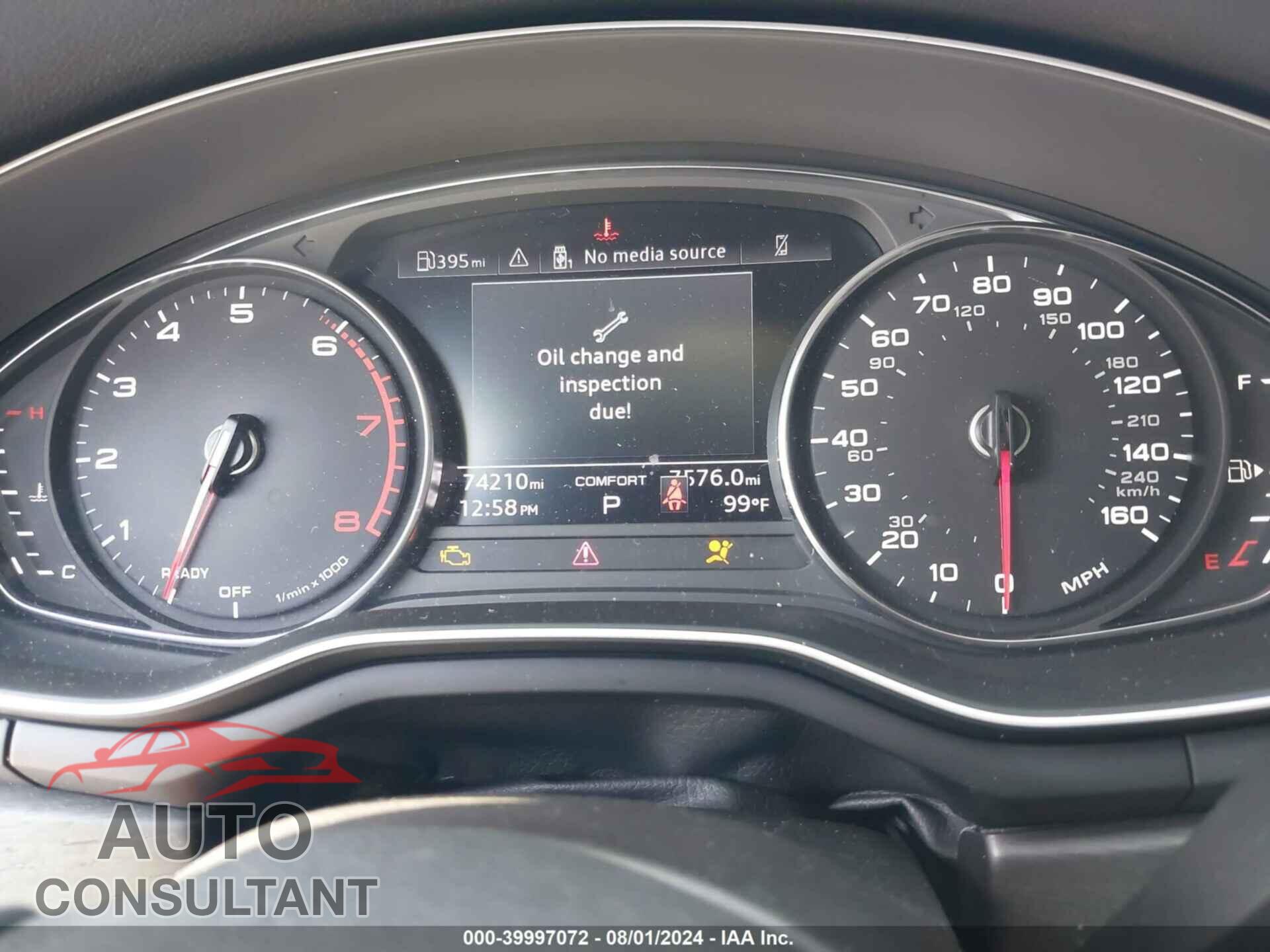 AUDI A4 2020 - WAUDNAF43LN007760