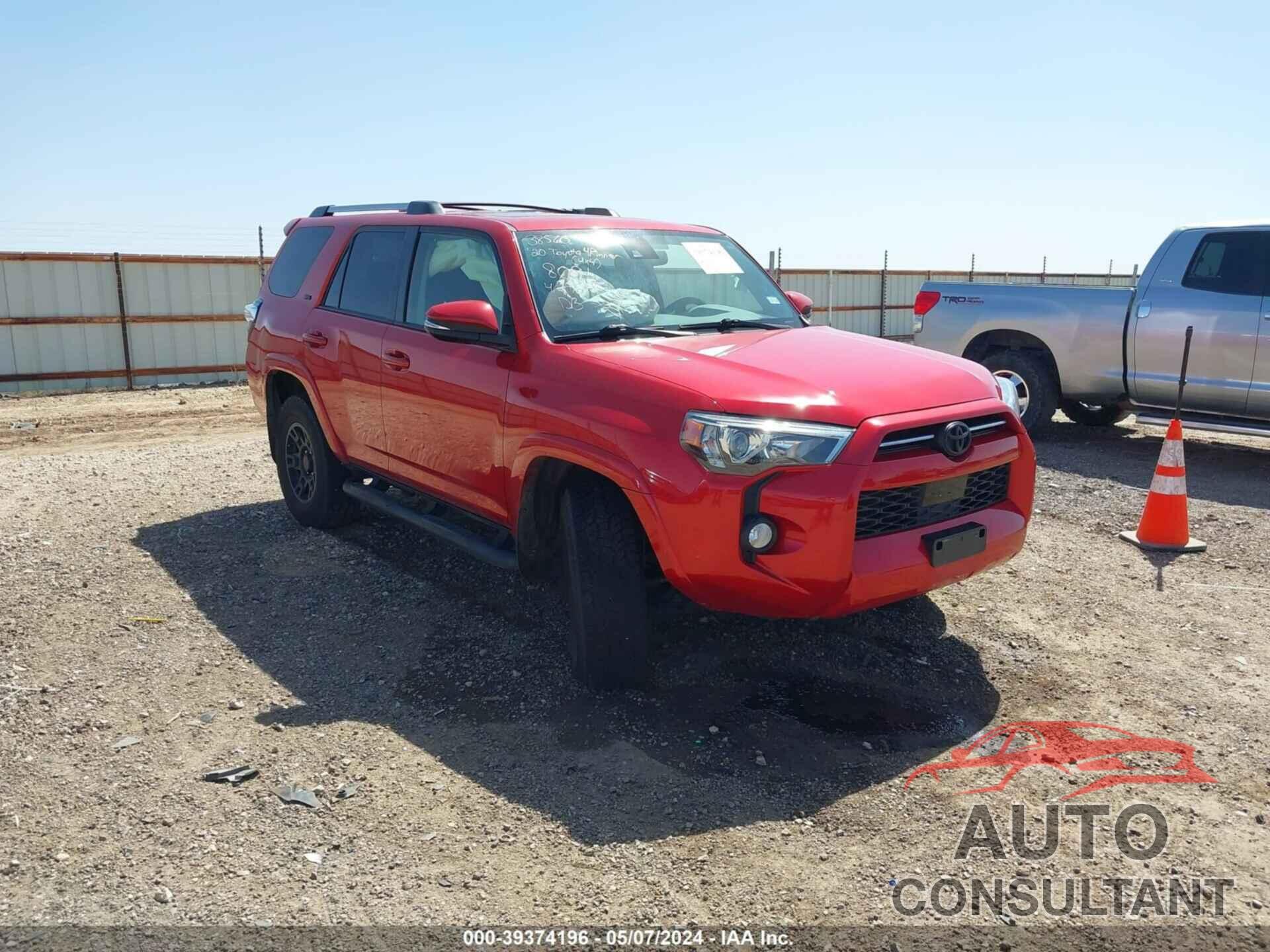 TOYOTA 4RUNNER 2020 - JTEBU5JR0L5758091