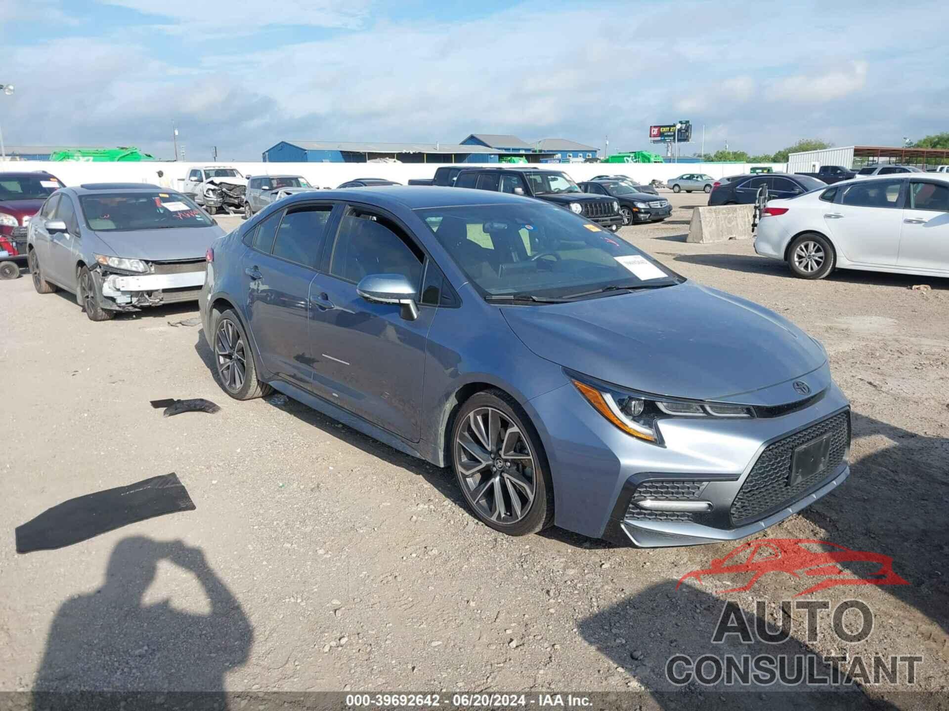 TOYOTA COROLLA 2021 - JTDS4MCE1MJ077472