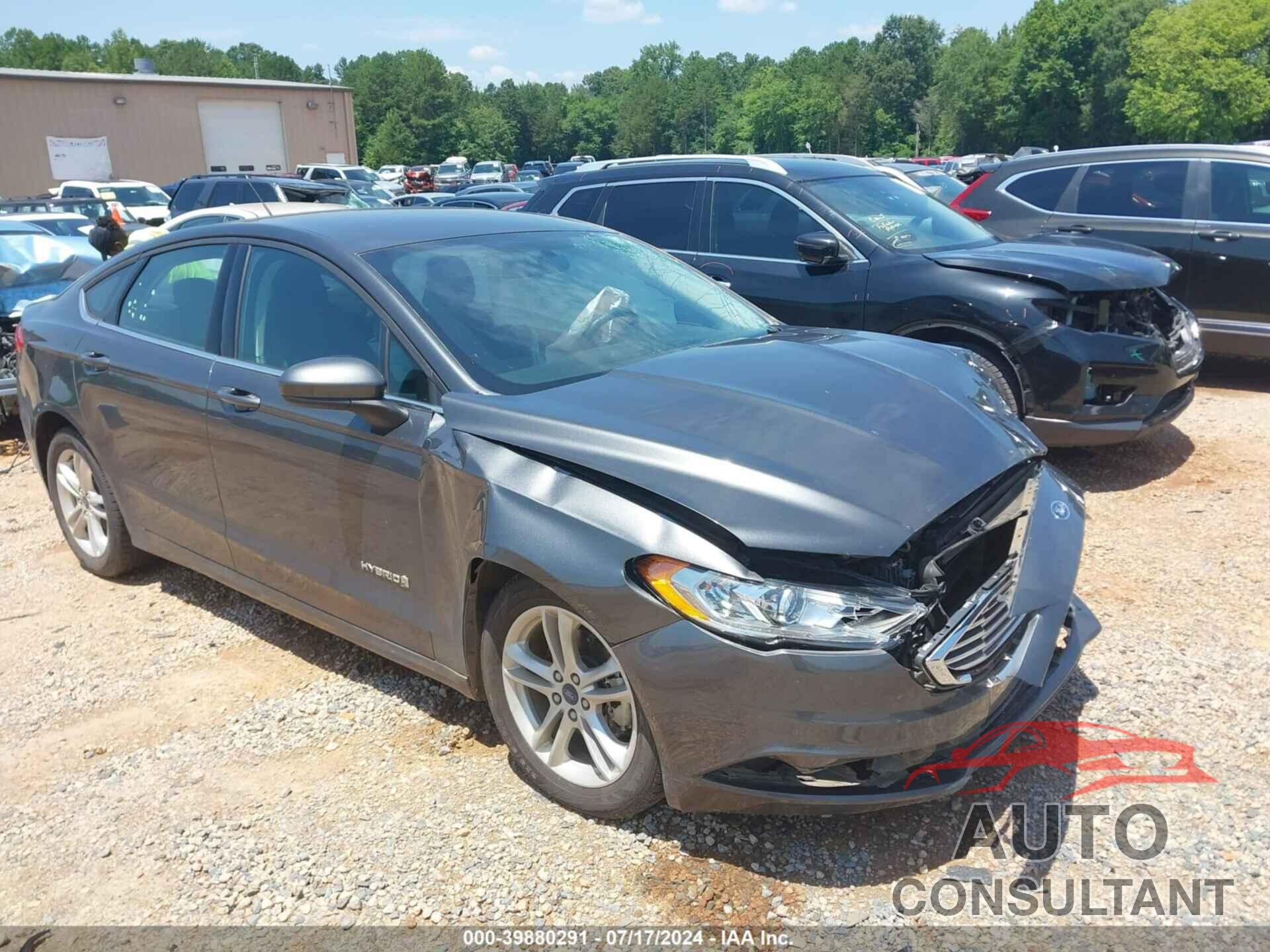 FORD FUSION HYBRID 2018 - 3FA6P0LU2JR160070