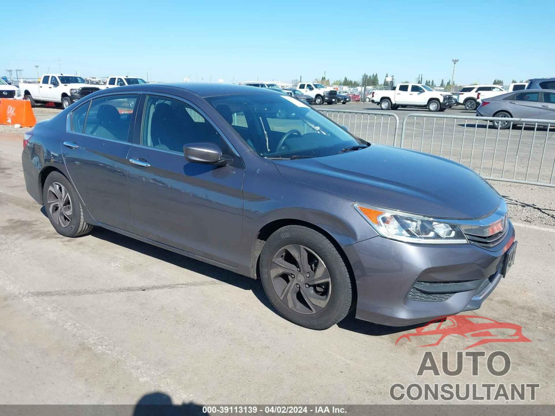 HONDA ACCORD 2016 - 1HGCR2F38GA053941