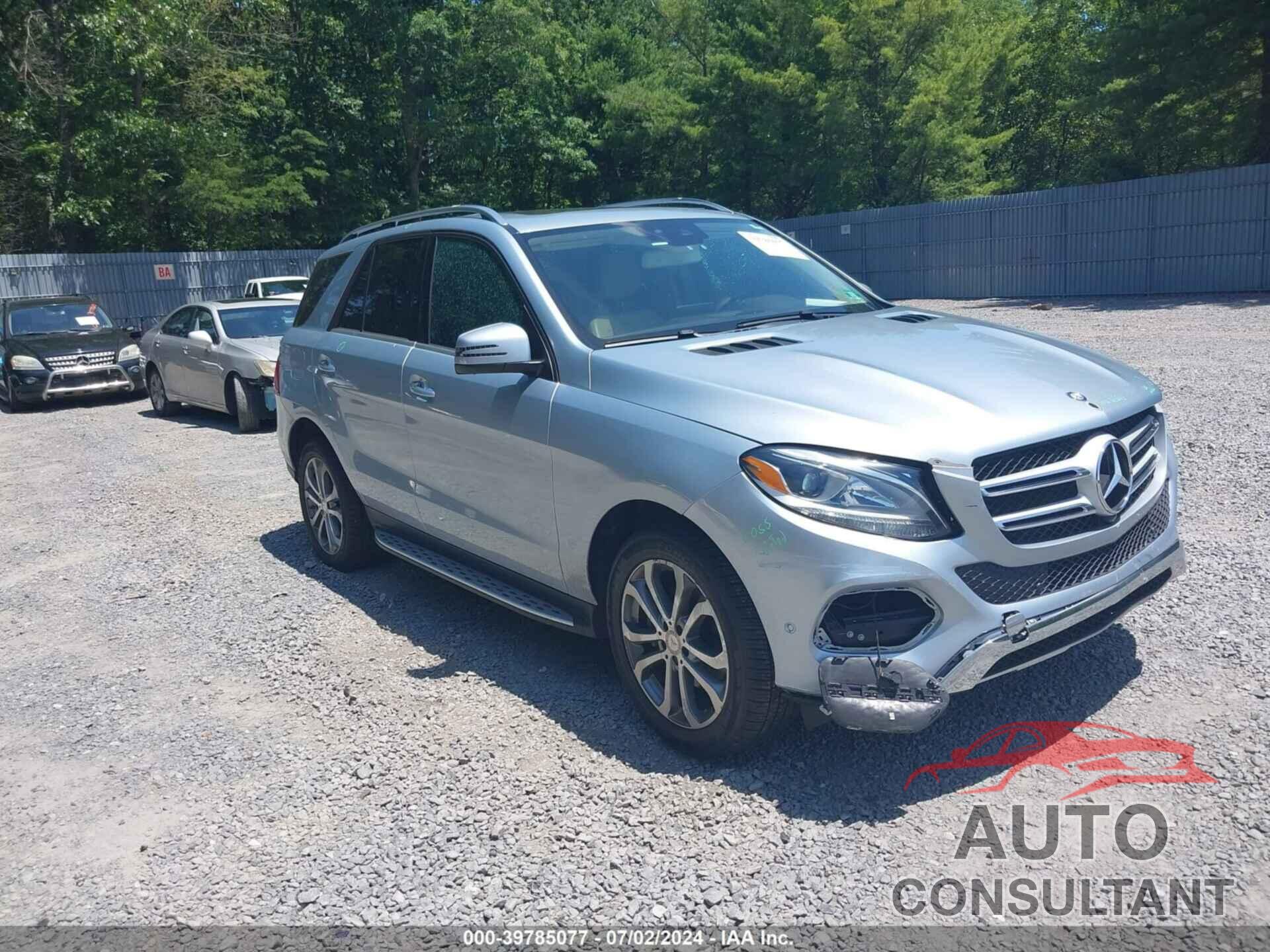 MERCEDES-BENZ GLE 350 2016 - 4JGDA5JB4GA681968