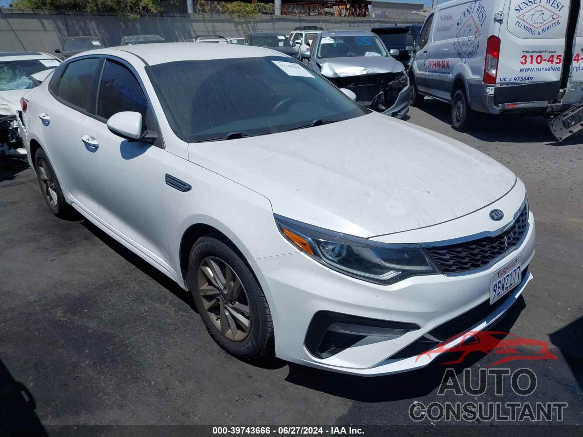 KIA OPTIMA 2020 - 5XXGT4L31LG424194