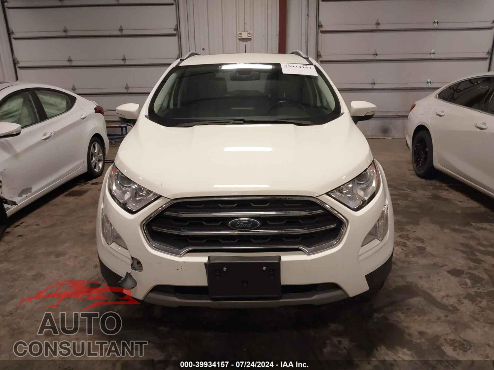 FORD ECOSPORT 2020 - MAJ6S3KL4LC328480