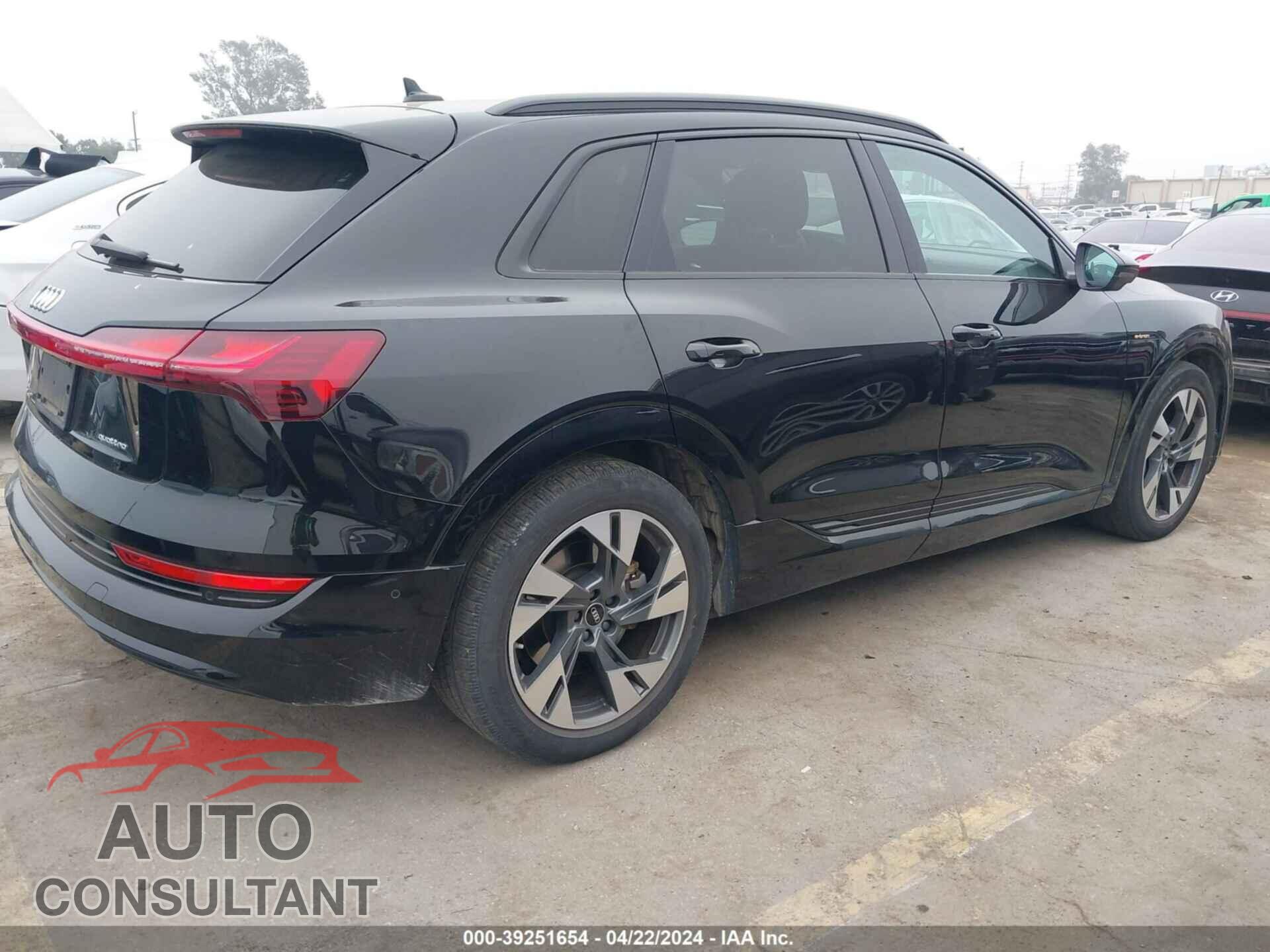 AUDI E-TRON 2022 - WA1AAAGE1NB027416
