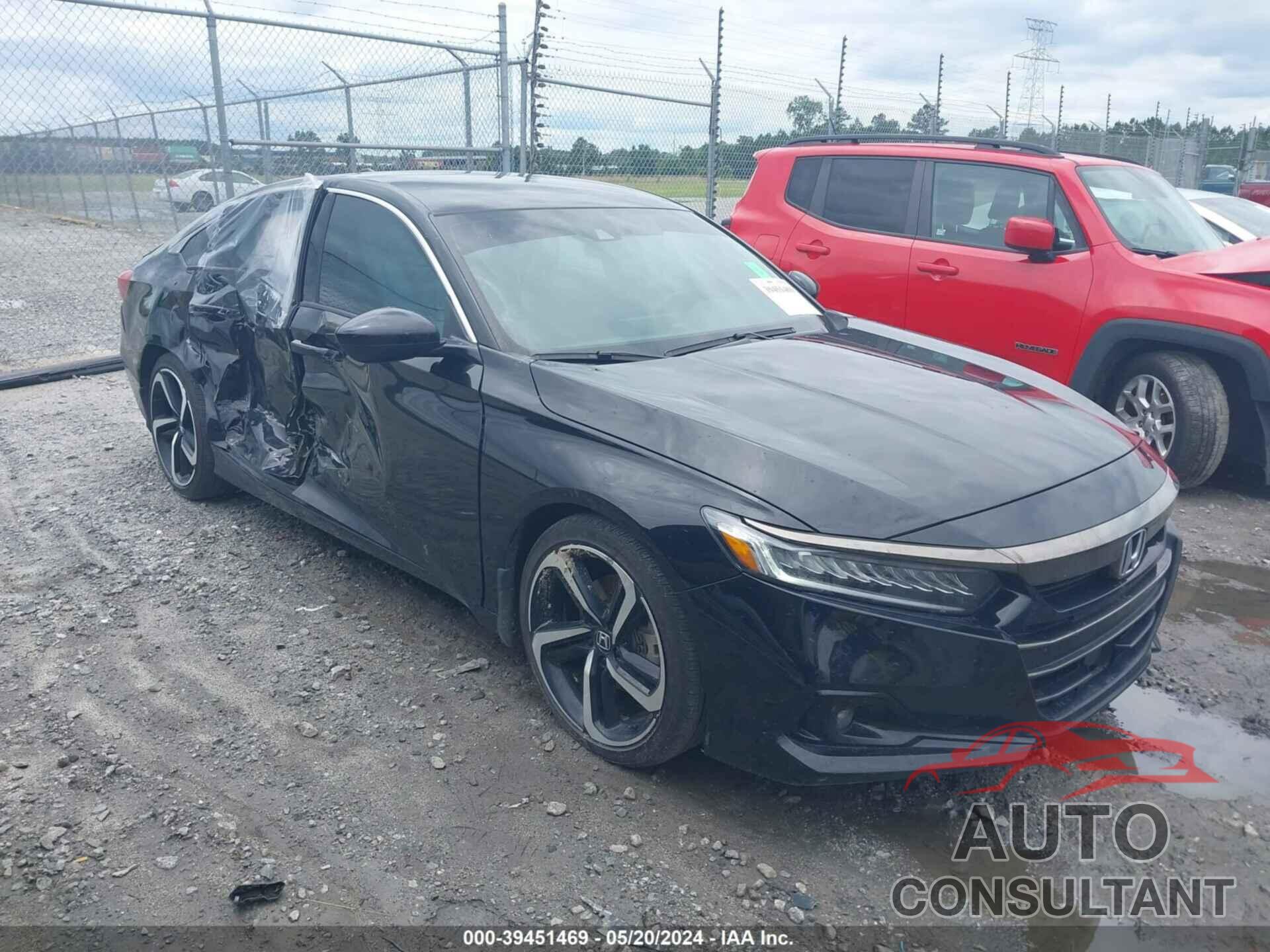 HONDA ACCORD 2022 - 1HGCV1F37NA117700
