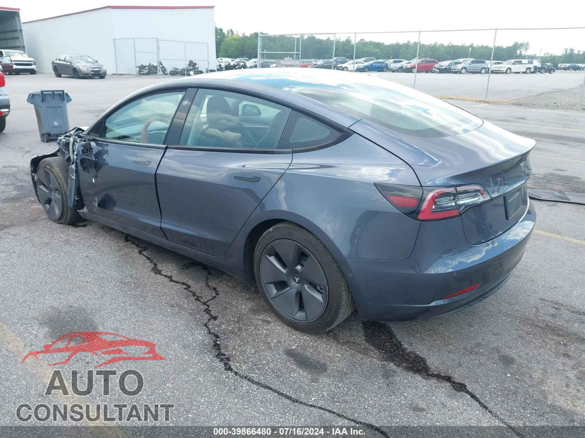 TESLA MODEL 3 2022 - 5YJ3E1EA7NF342172