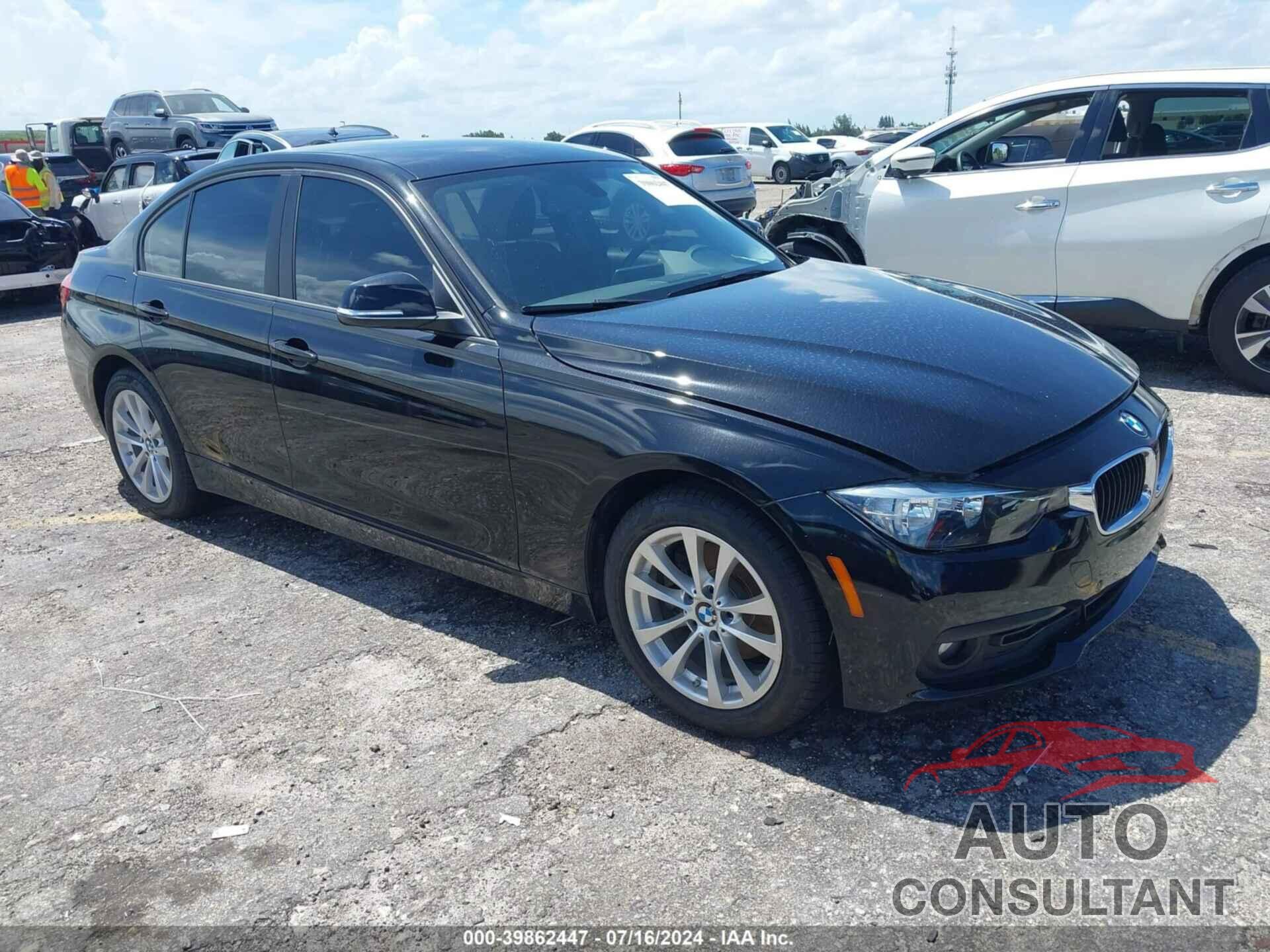 BMW 3 SERIES 2017 - WBA8E1G37HNU18125