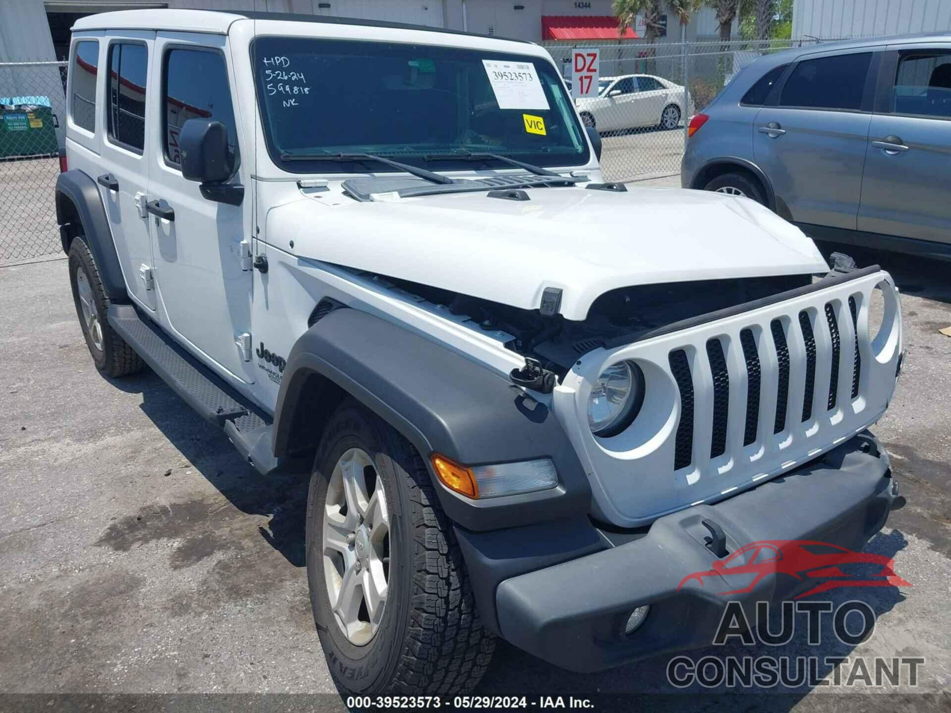 JEEP WRANGLER UNLIMITED 2021 - 1C4HJXDN5MW599818