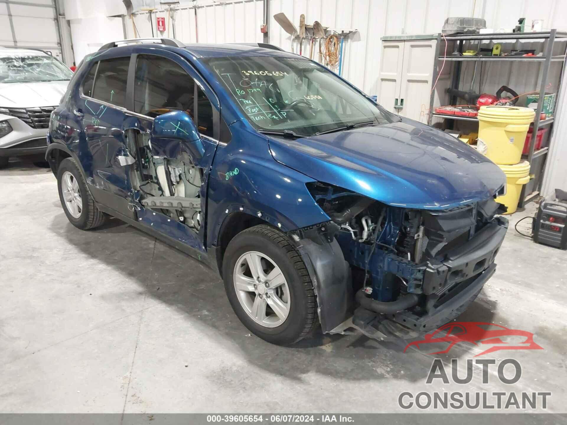 CHEVROLET TRAX 2019 - 3GNCJLSBXKL169062