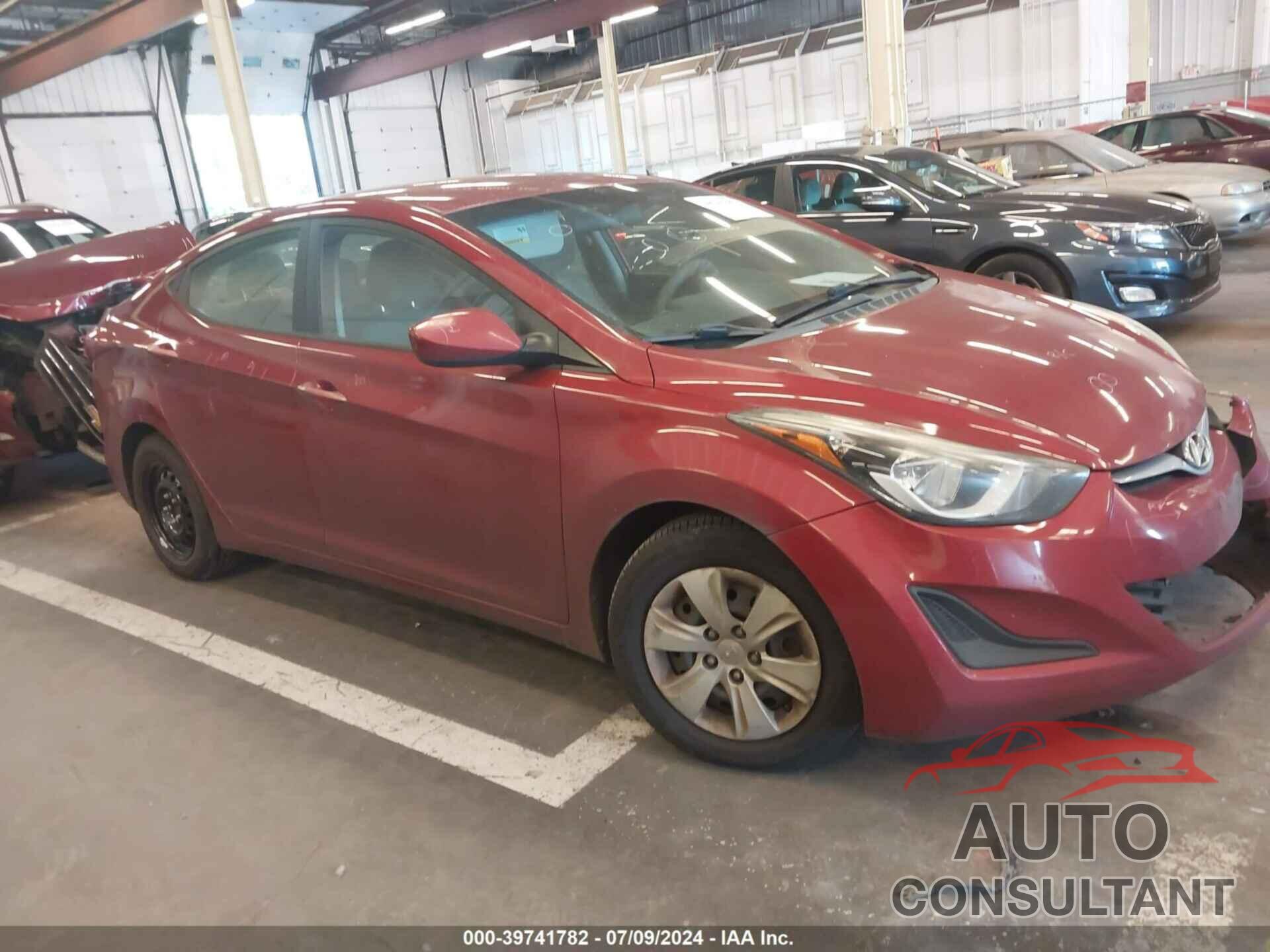 HYUNDAI ELANTRA 2016 - 5NPDH4AE5GH705210