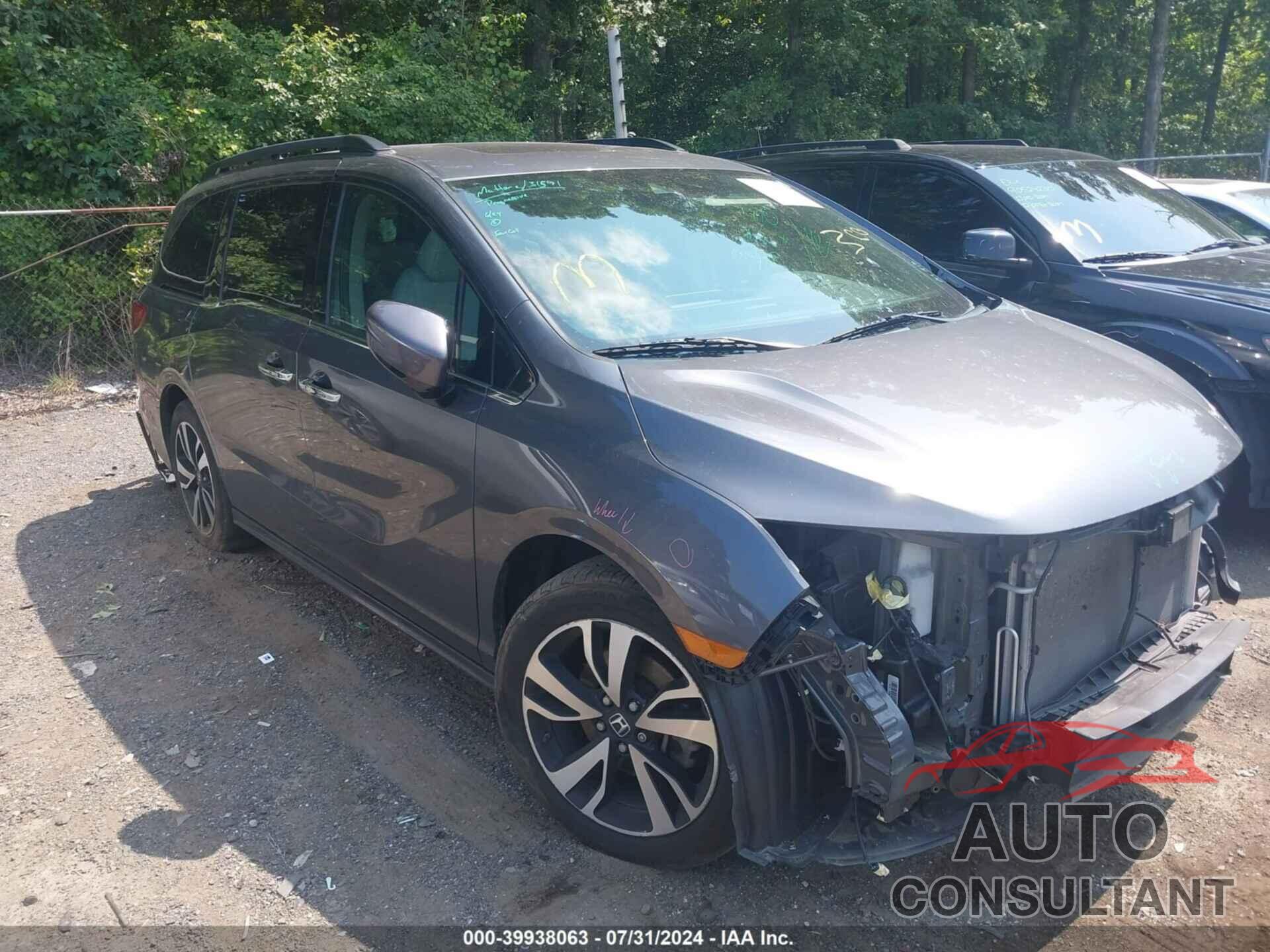 HONDA ODYSSEY 2019 - 5FNRL6H91KB093426