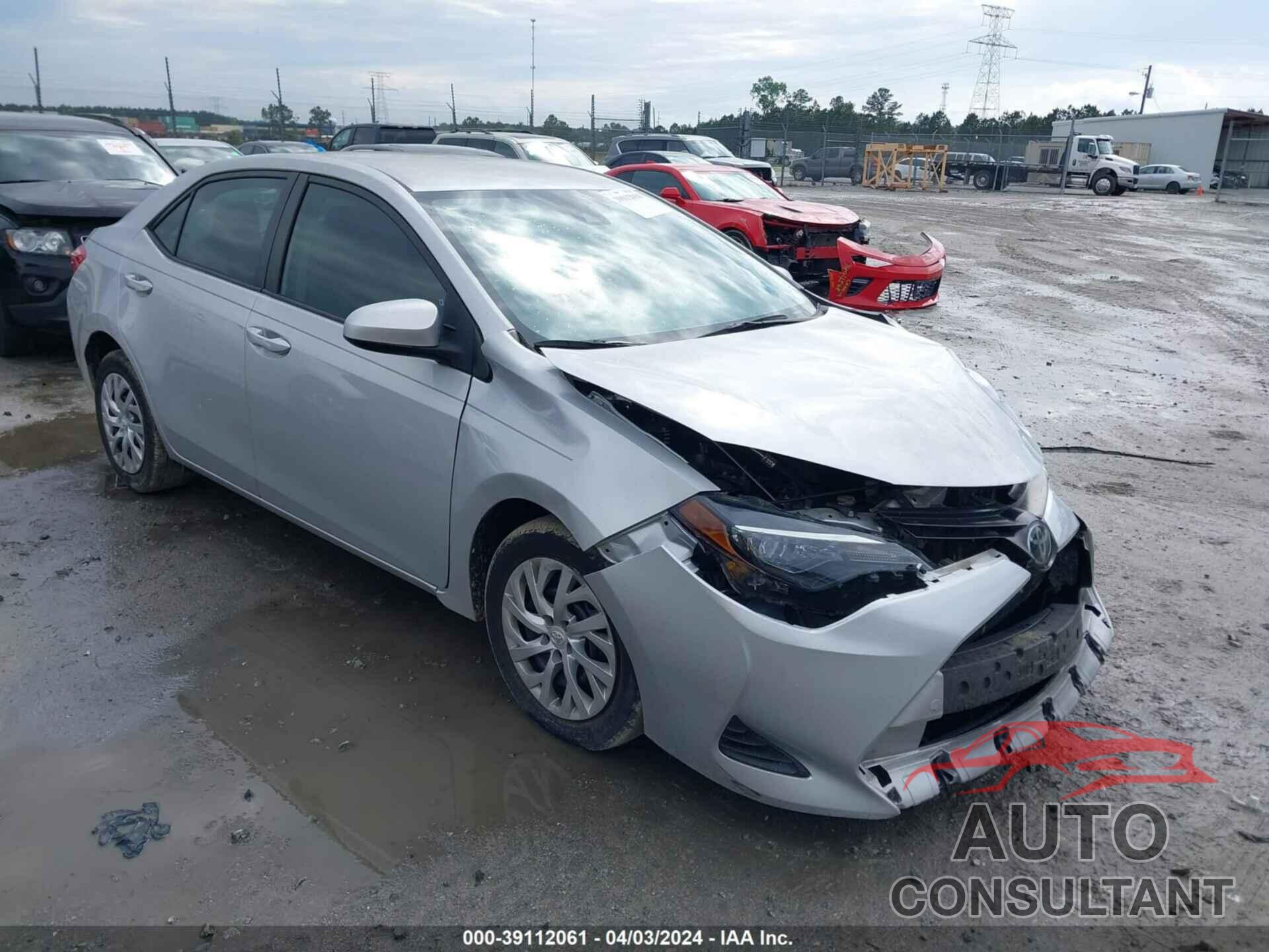 TOYOTA COROLLA 2019 - 2T1BURHE1KC219804