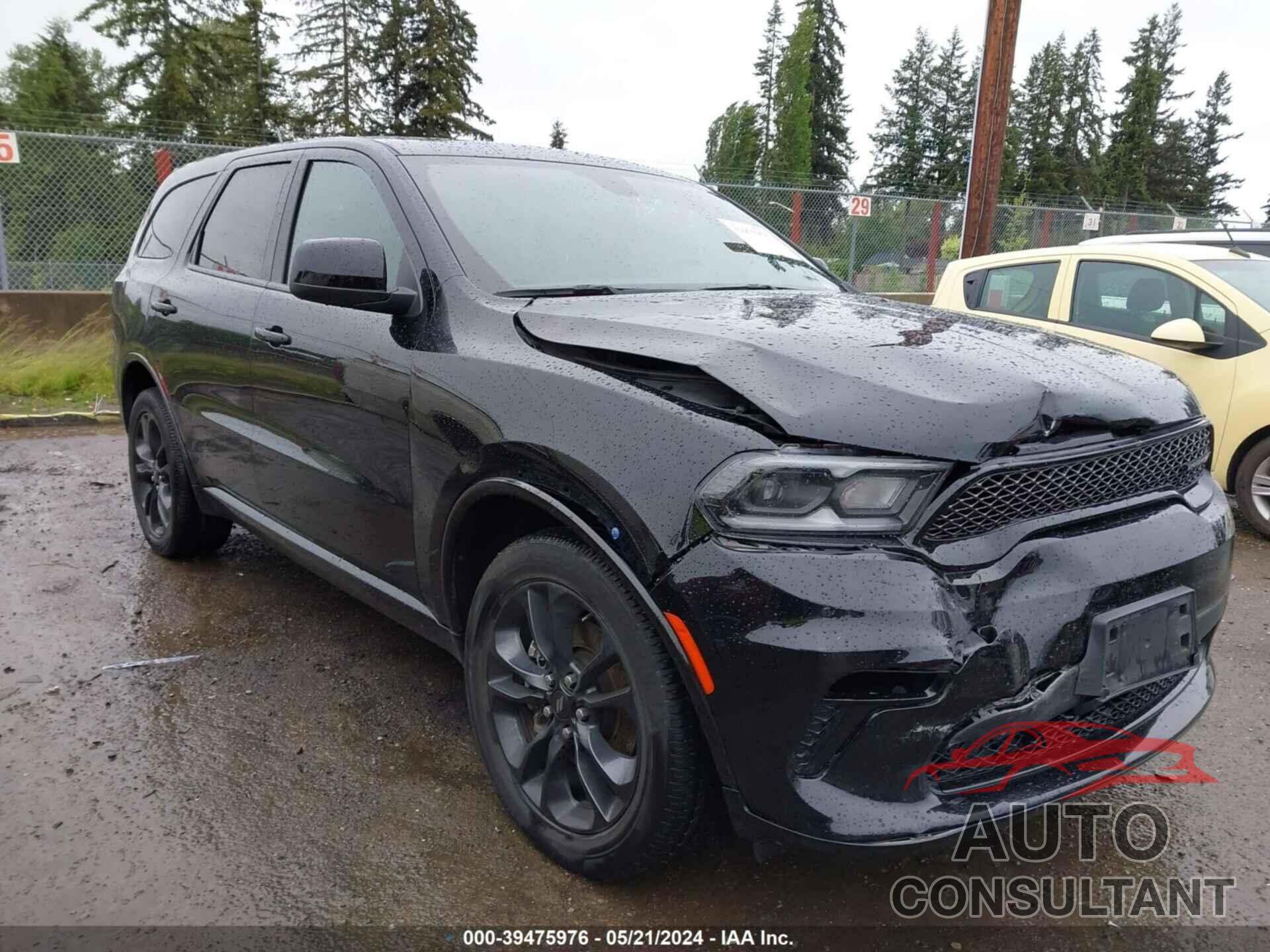 DODGE DURANGO 2022 - 1C4RDJAG9NC161451