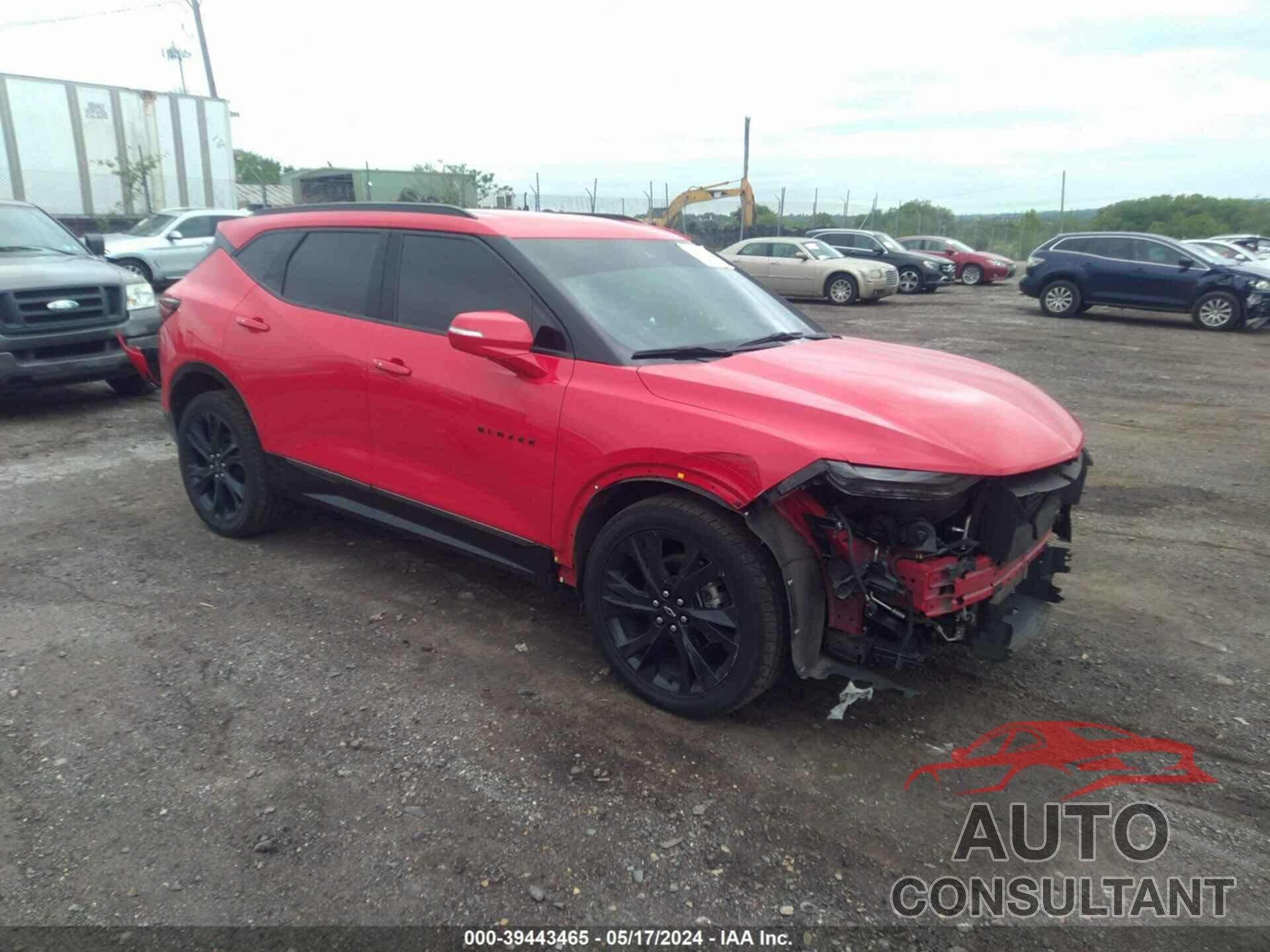 CHEVROLET BLAZER 2021 - 3GNKBKRS9MS503535