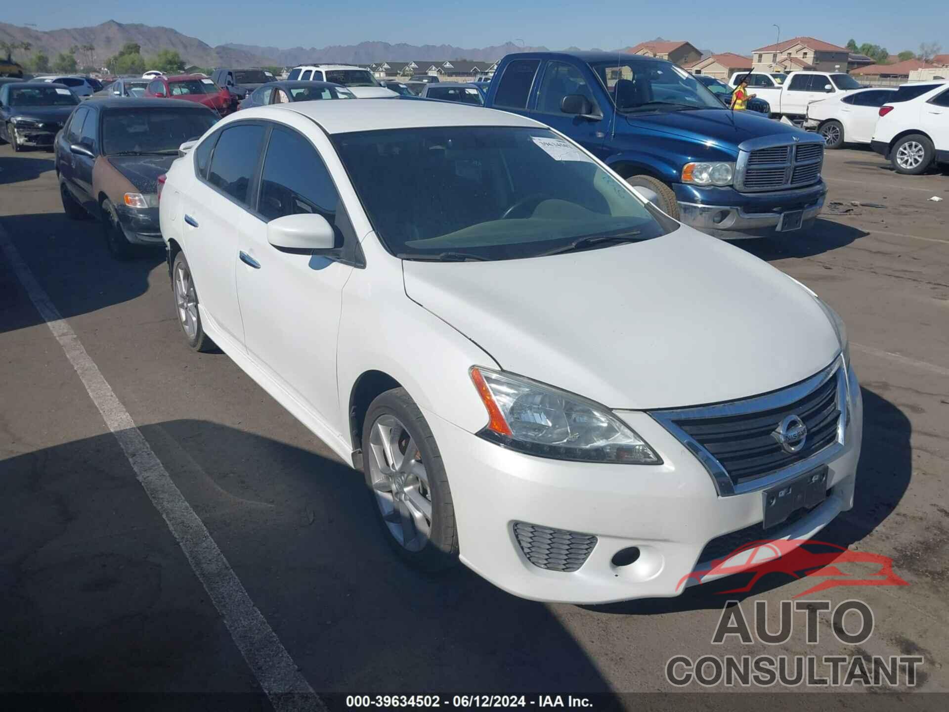 NISSAN SENTRA 2013 - 3N1AB7AP7DL750400