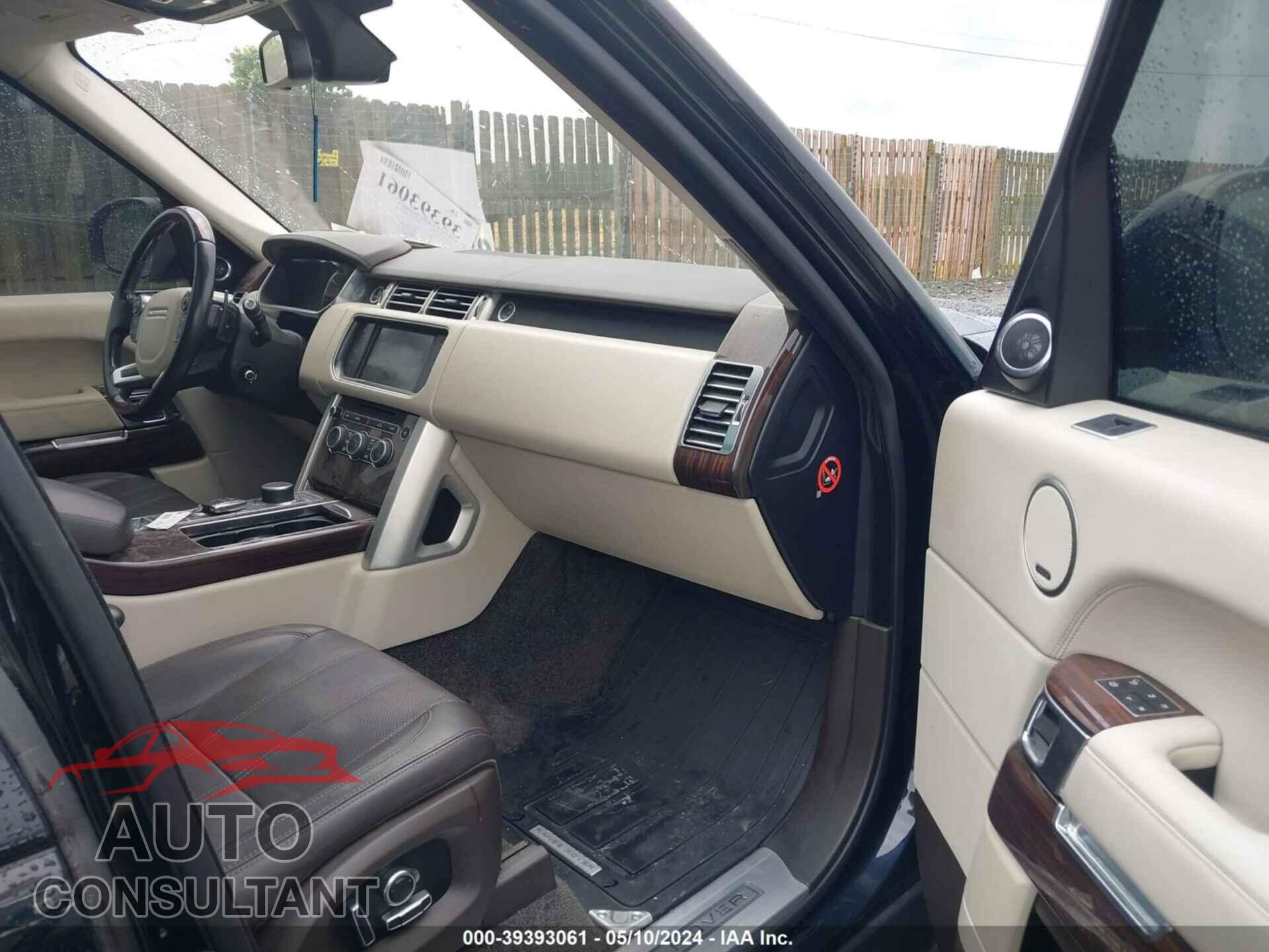 LAND ROVER RANGE ROVER 2016 - SALGS3EF7GA299281
