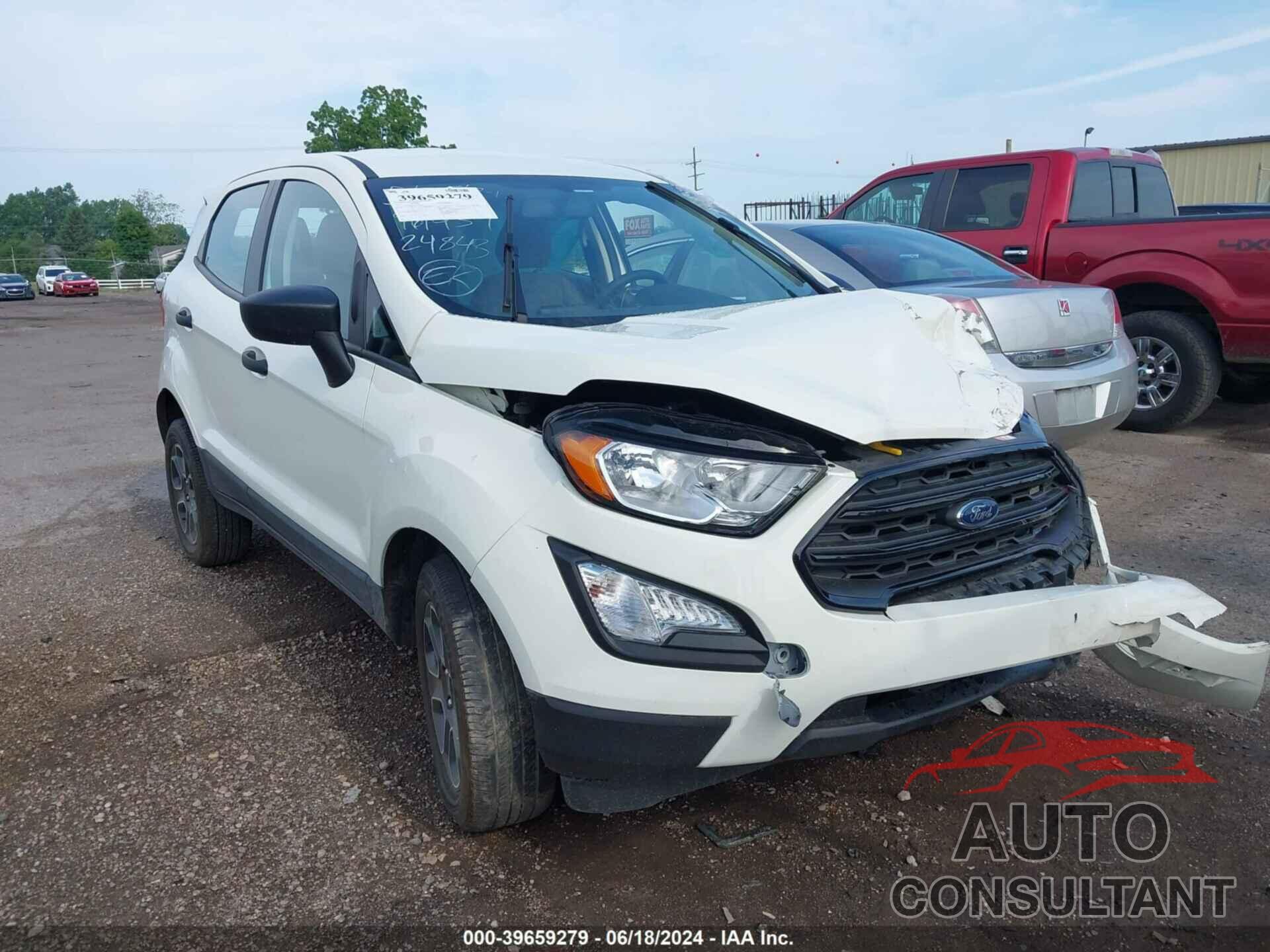 FORD ECOSPORT 2022 - MAJ6S3FL8NC461451