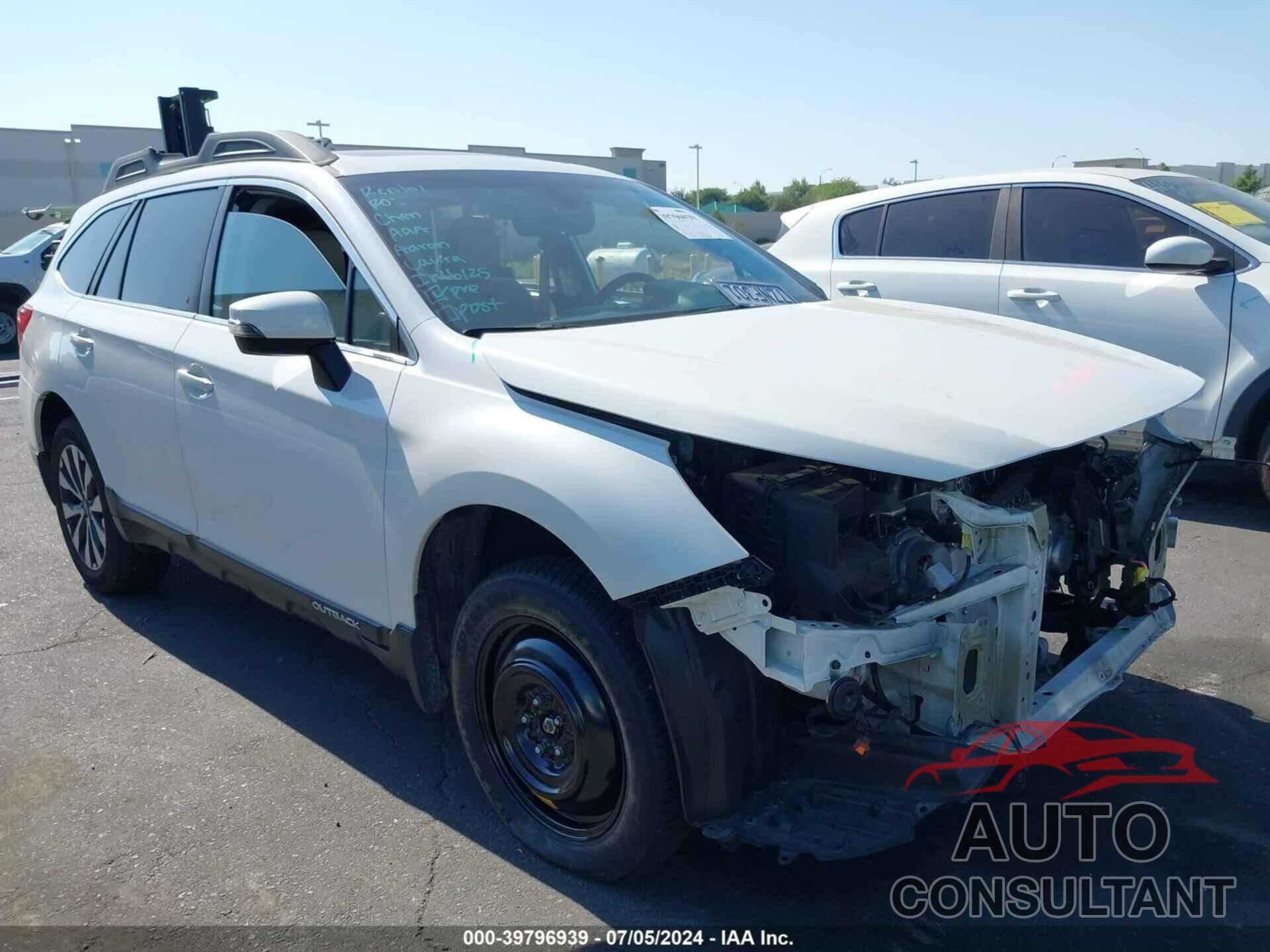 SUBARU OUTBACK 2017 - 4S4BSENC4H3394613
