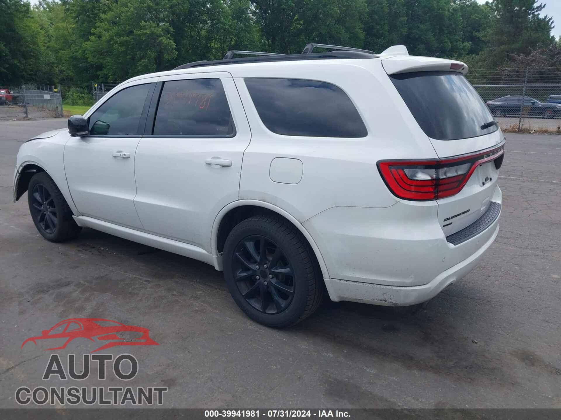 DODGE DURANGO 2017 - 1C4RDJDG9HC691791