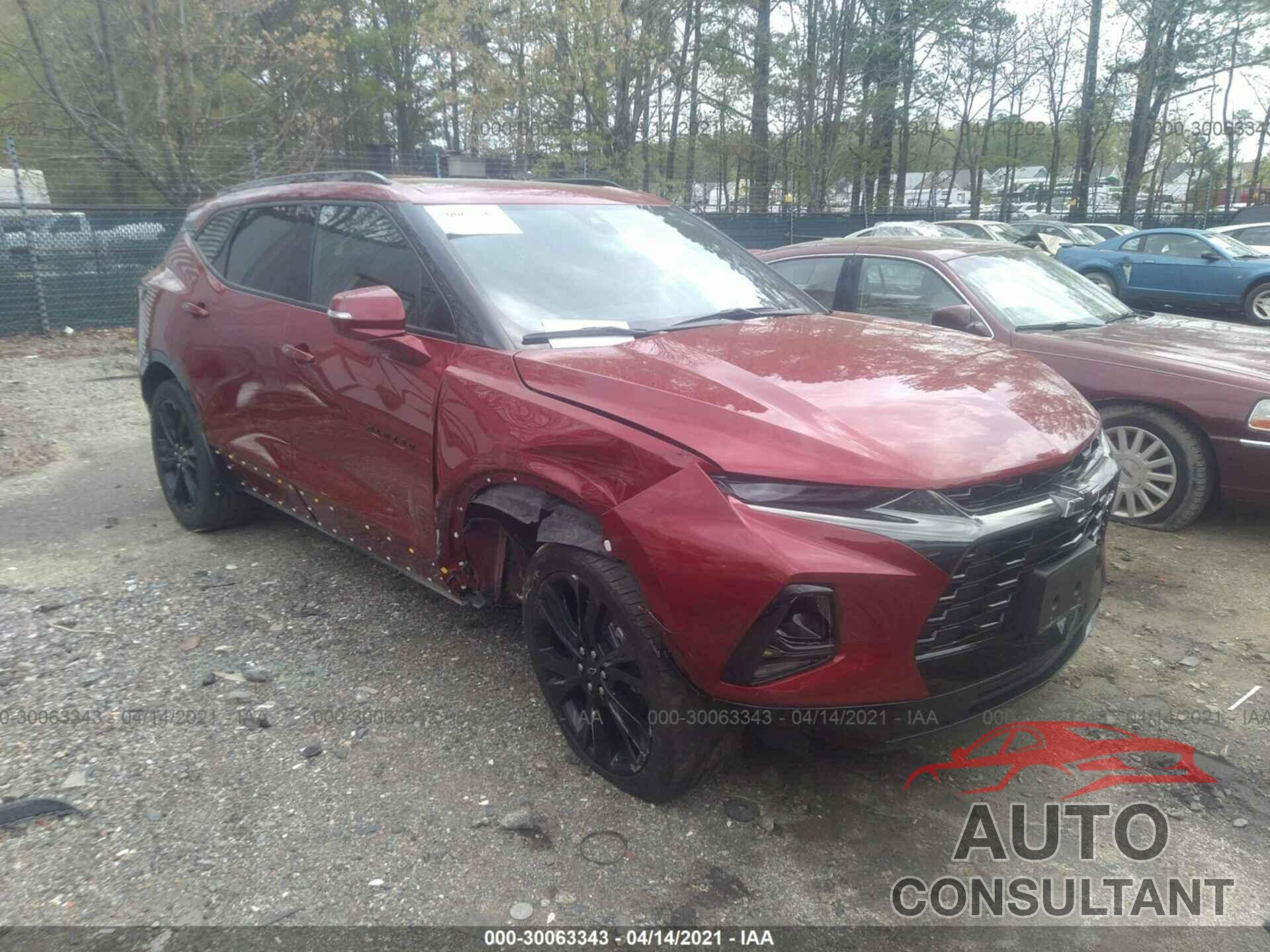 CHEVROLET BLAZER 2019 - 3GNKBJRS5KS649440