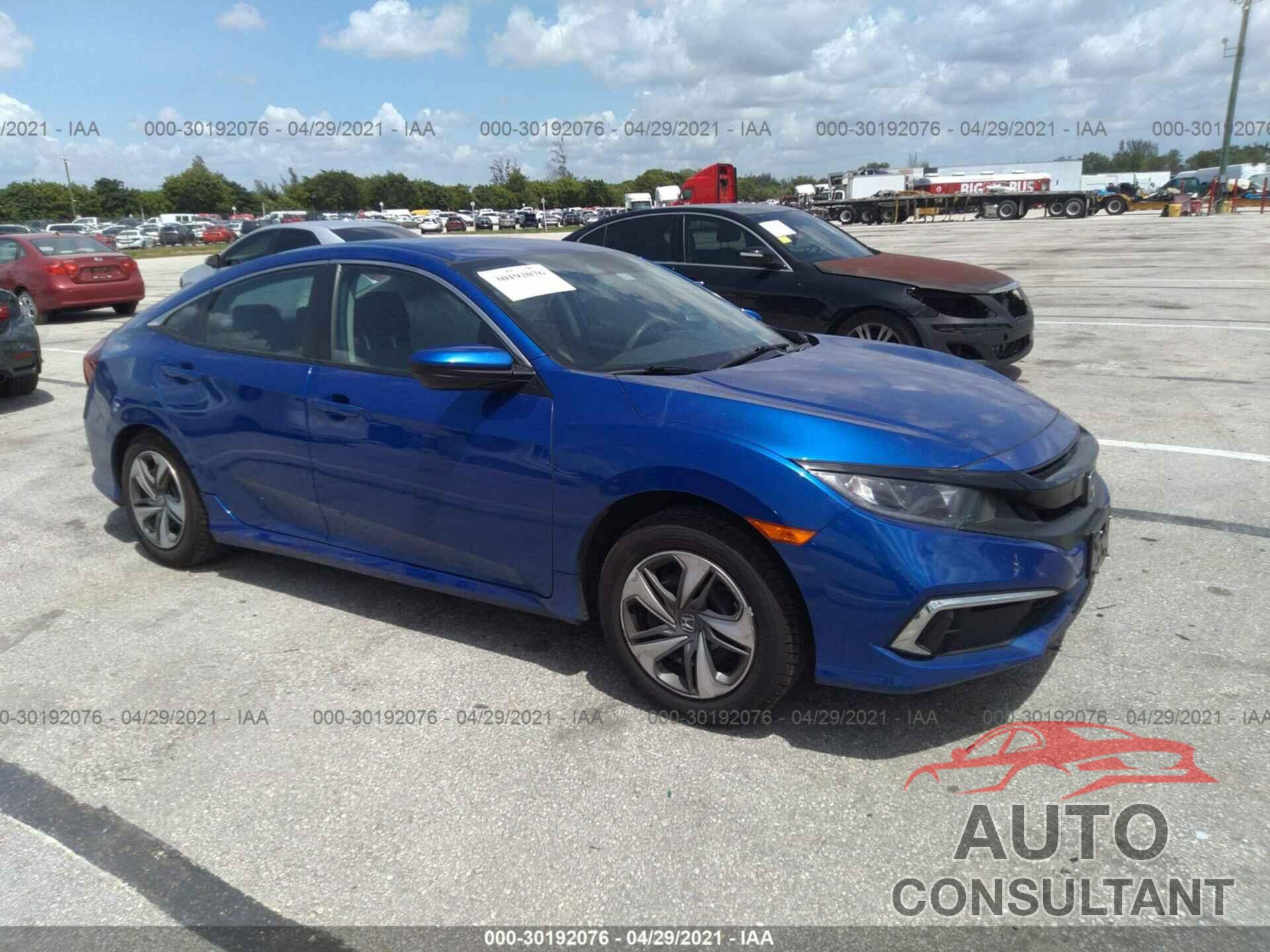 HONDA CIVIC SEDAN 2019 - 2HGFC2F61KH561106