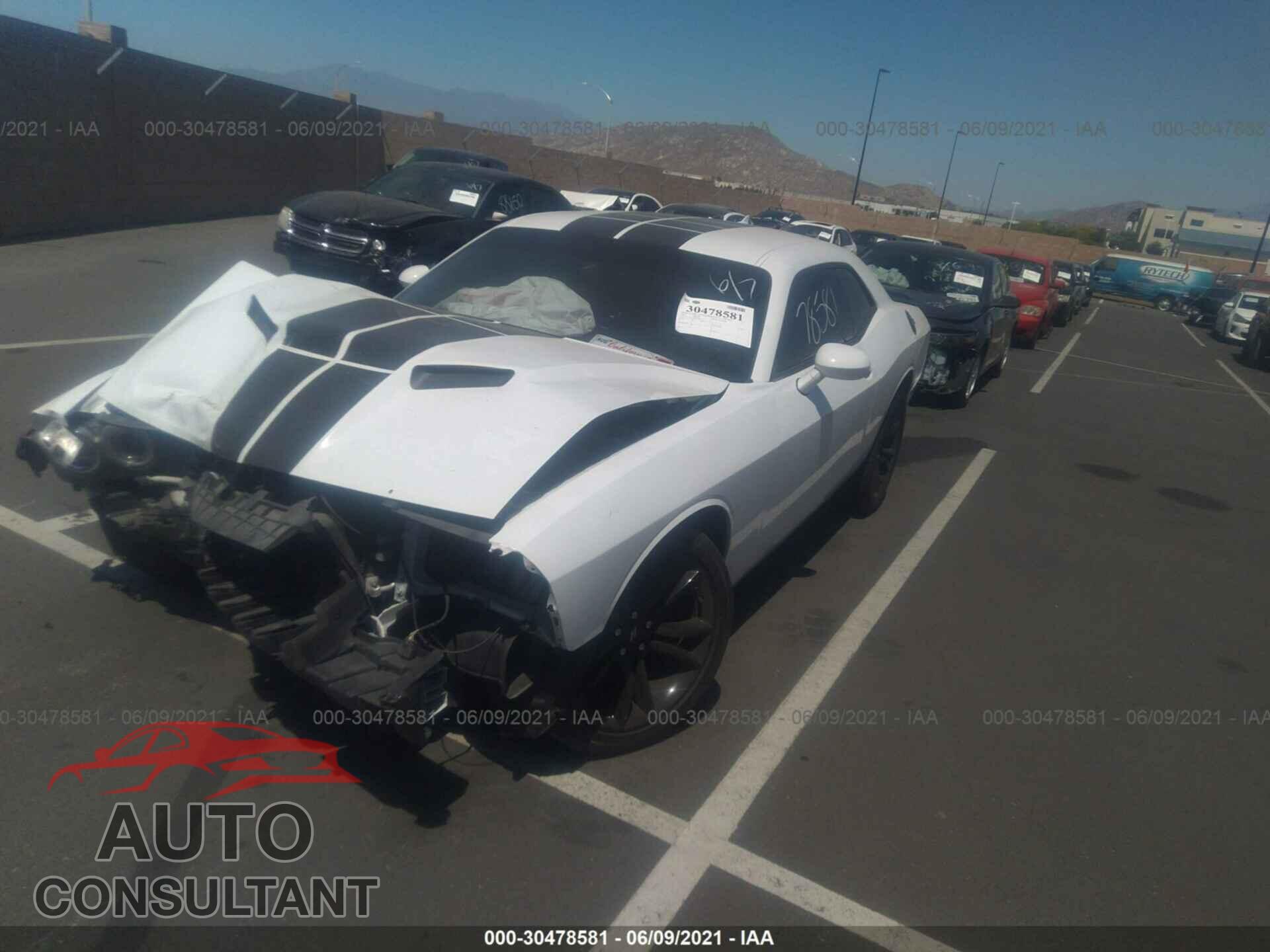 DODGE CHALLENGER 2017 - 2C3CDZAG6HH666017
