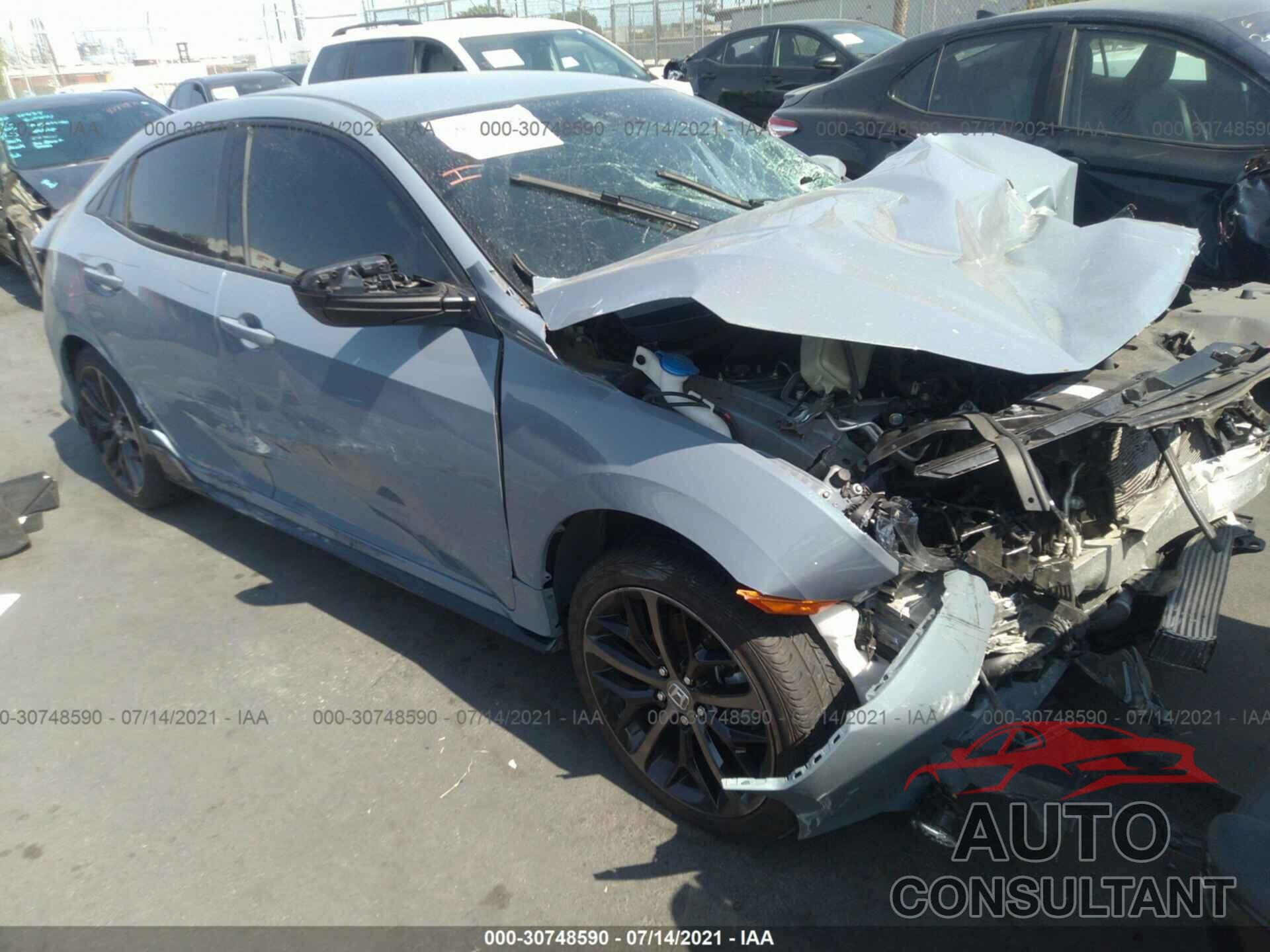 HONDA CIVIC HATCHBACK 2020 - SHHFK7H44LU410681