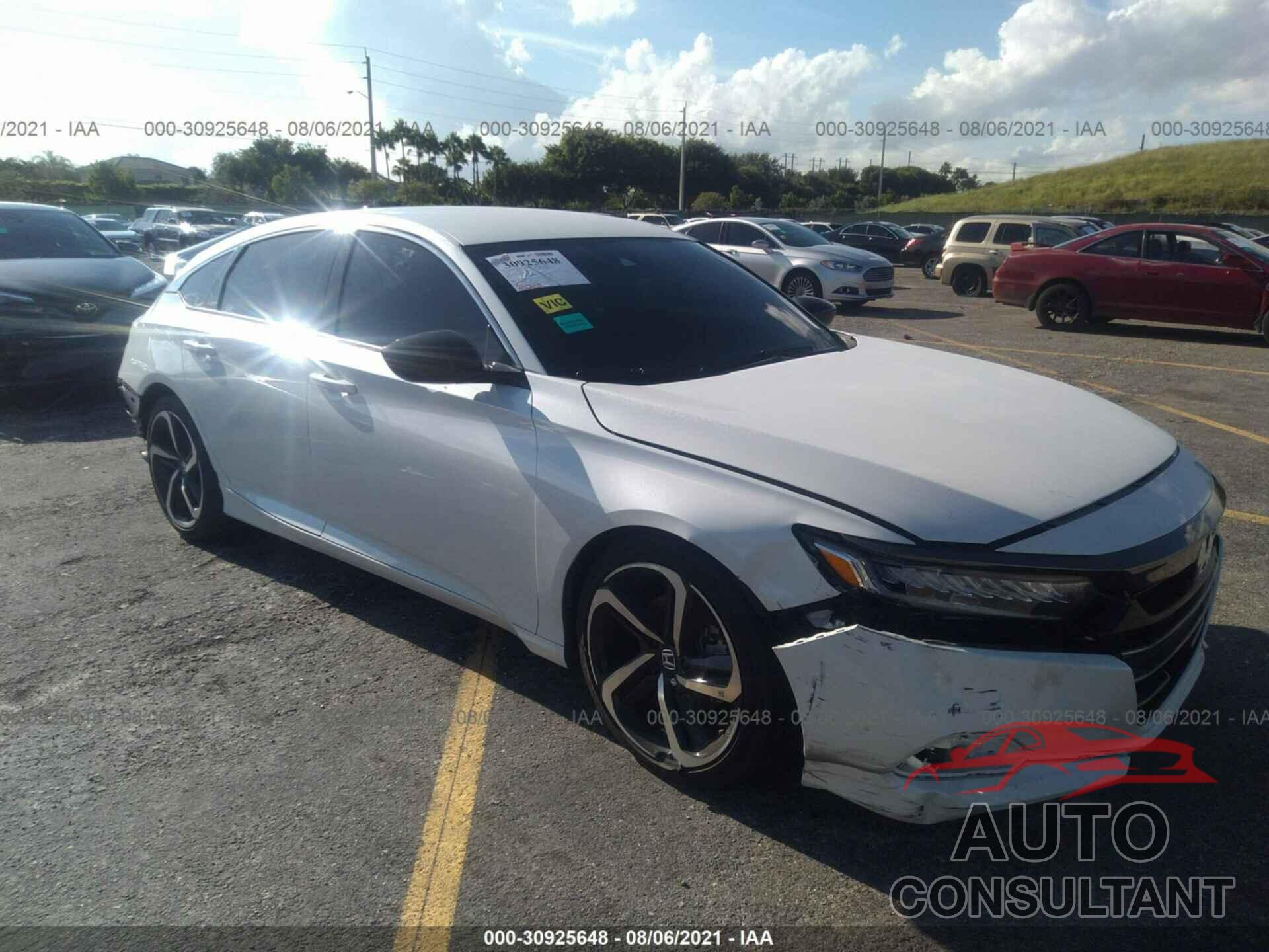 HONDA ACCORD SEDAN 2021 - 1HGCV1F31MA056309