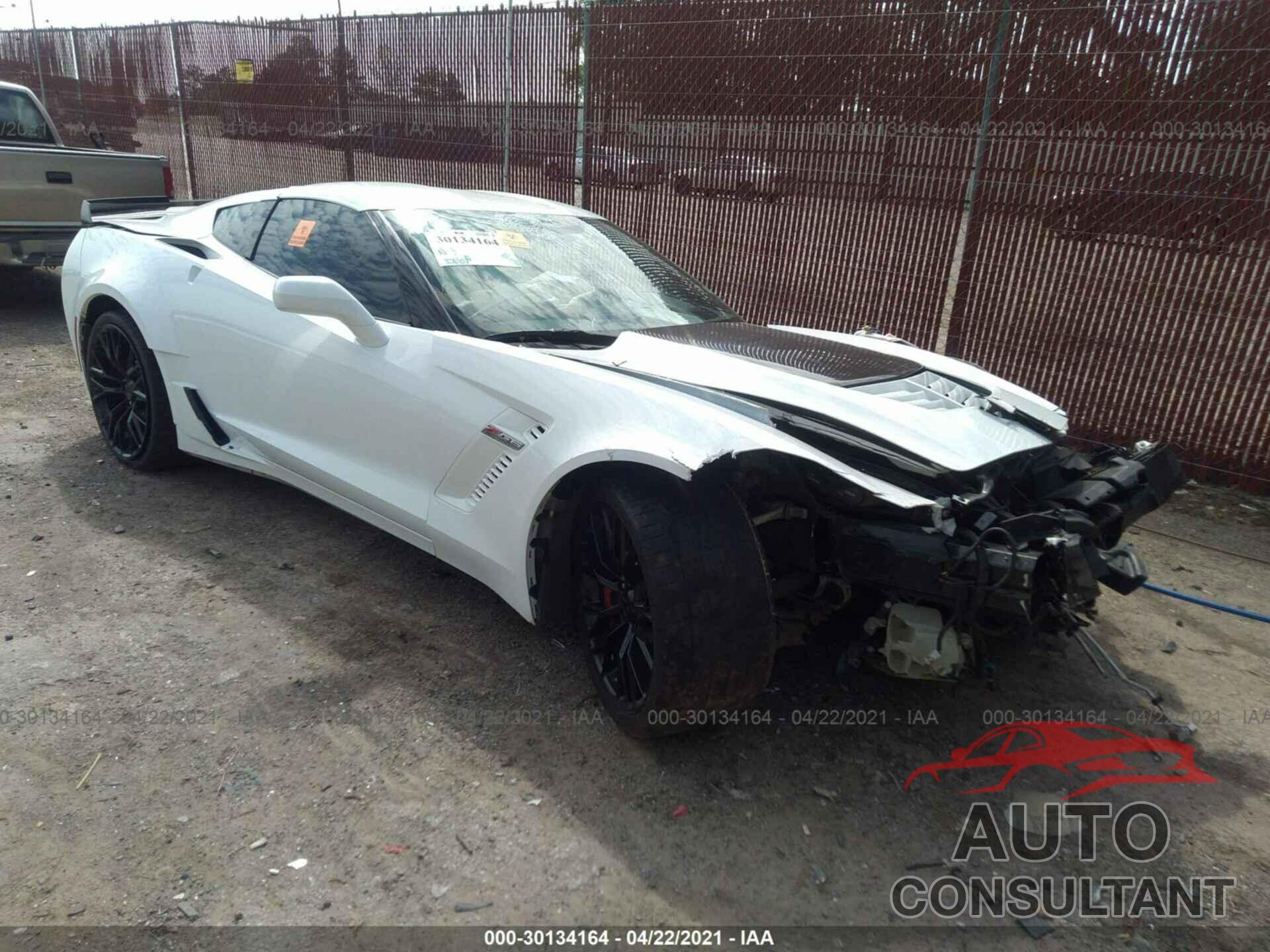 CHEVROLET CORVETTE 2016 - 1G1YU2D60G5602856