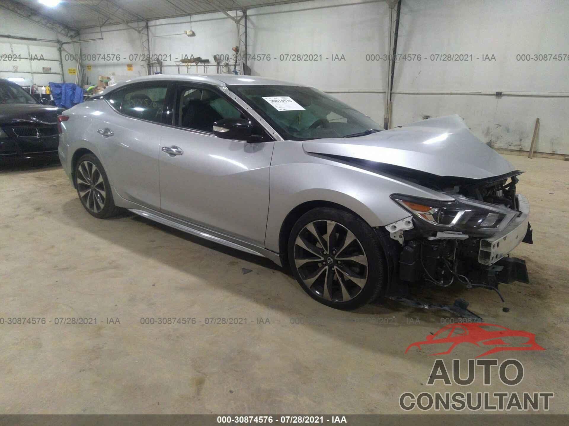 NISSAN MAXIMA 2016 - 1N4AA6APXGC401182