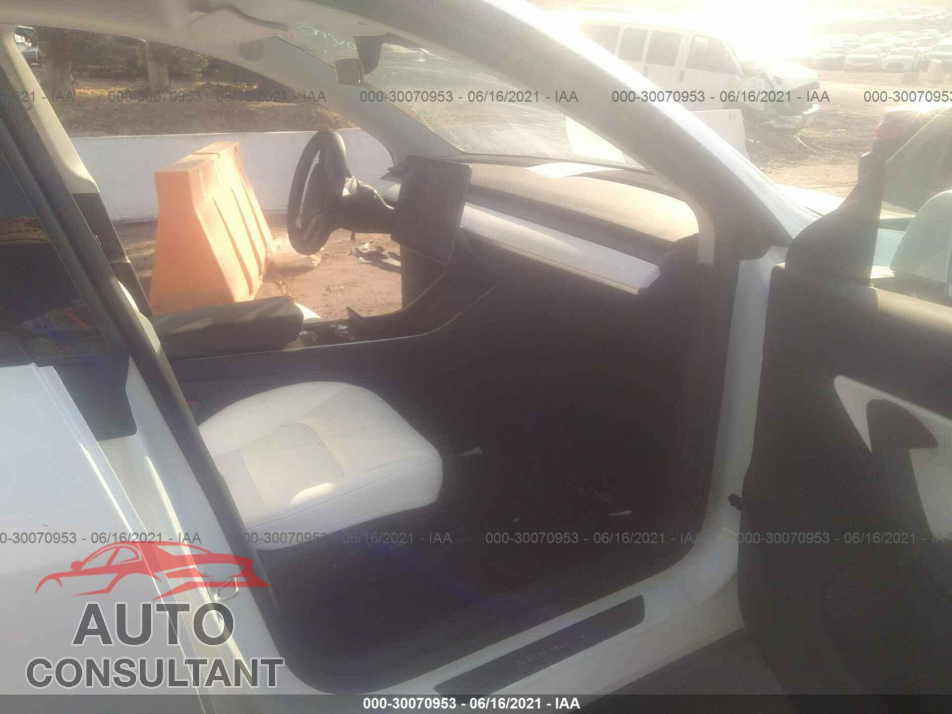 TESLA MODEL Y 2021 - 5YJYGDEE0MF096455