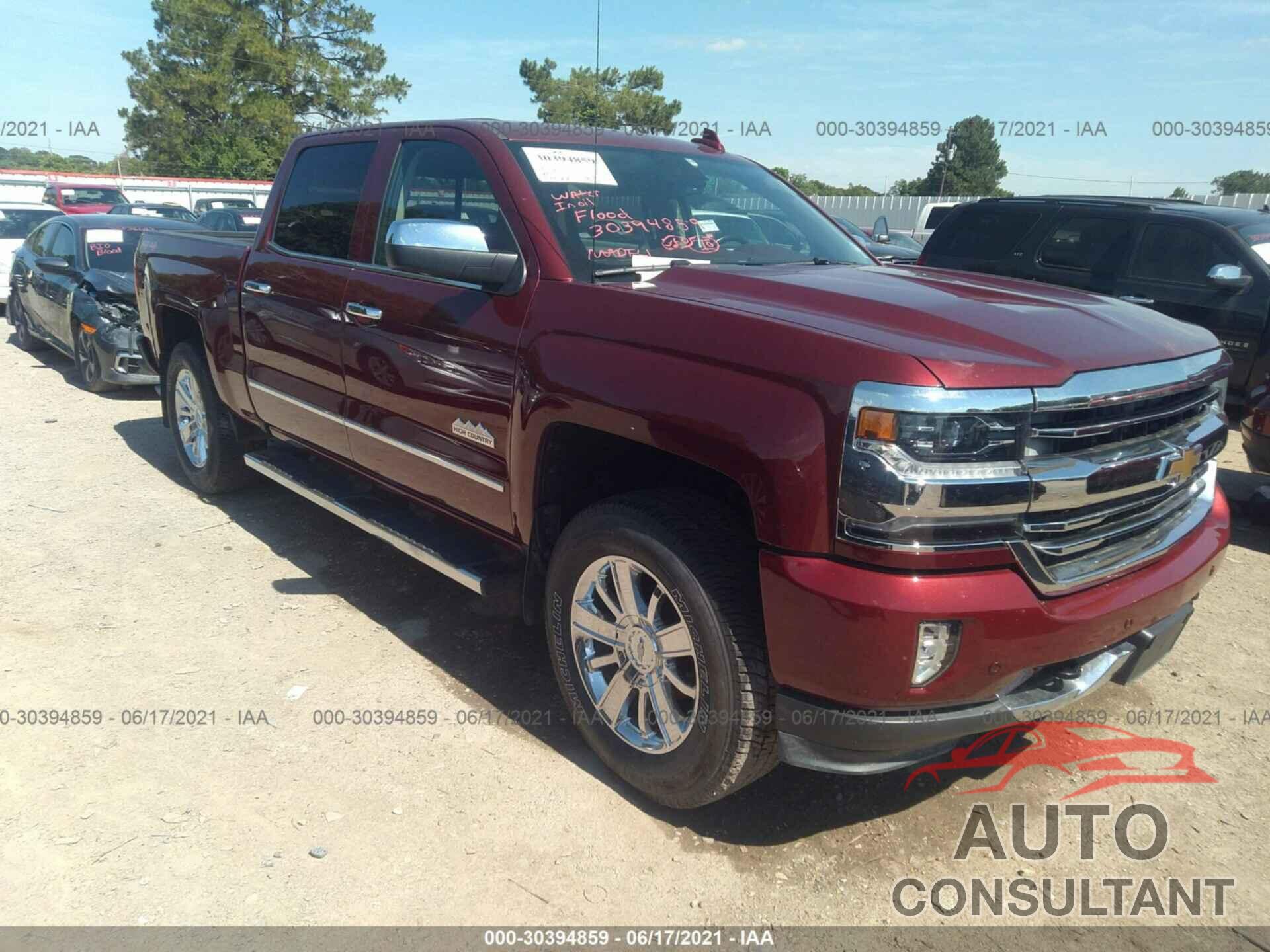 CHEVROLET SILVERADO 1500 2016 - 3GCUKTEC7GG197254
