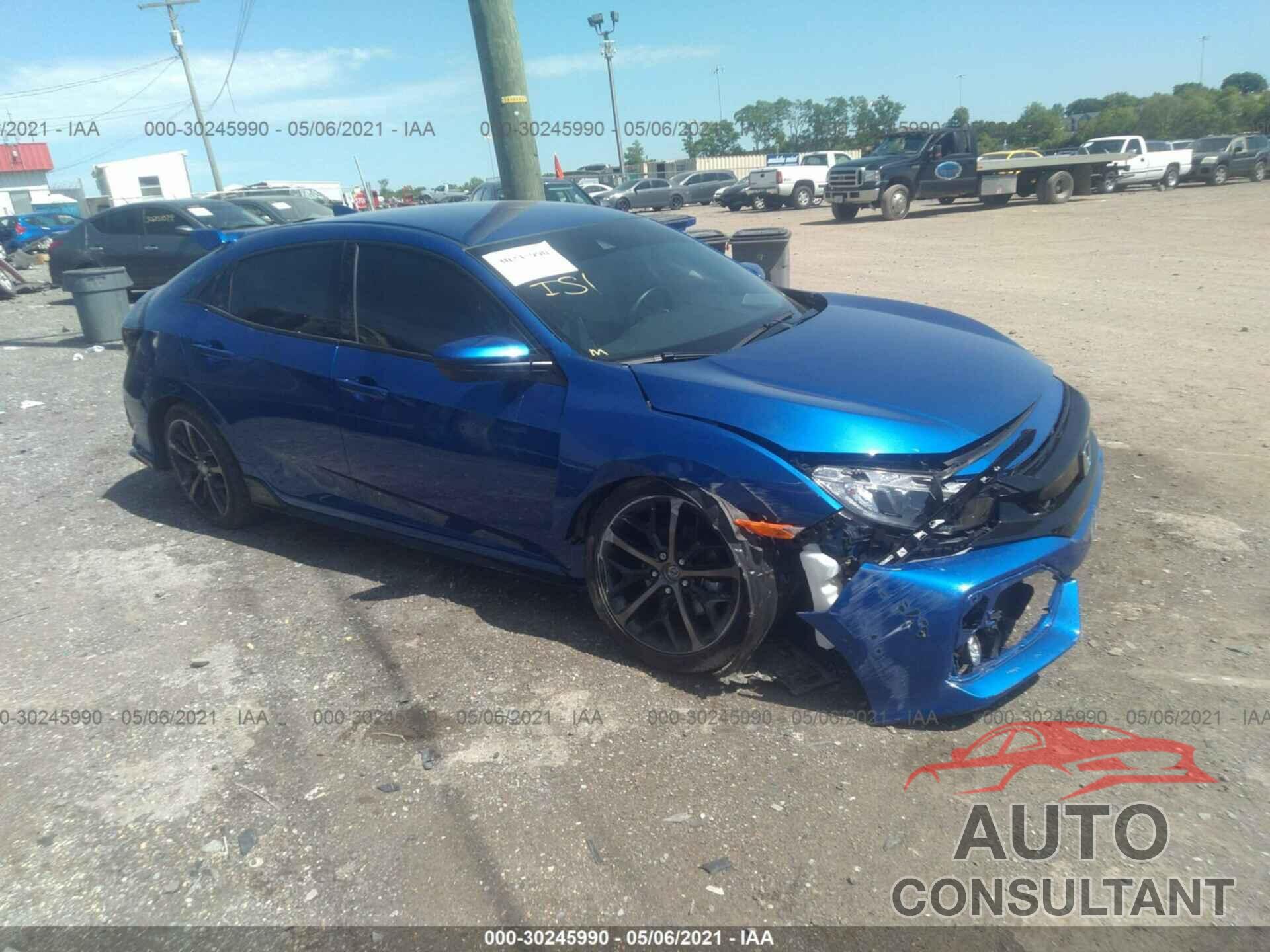 HONDA CIVIC HATCHBACK 2020 - SHHFK7H43LU215364