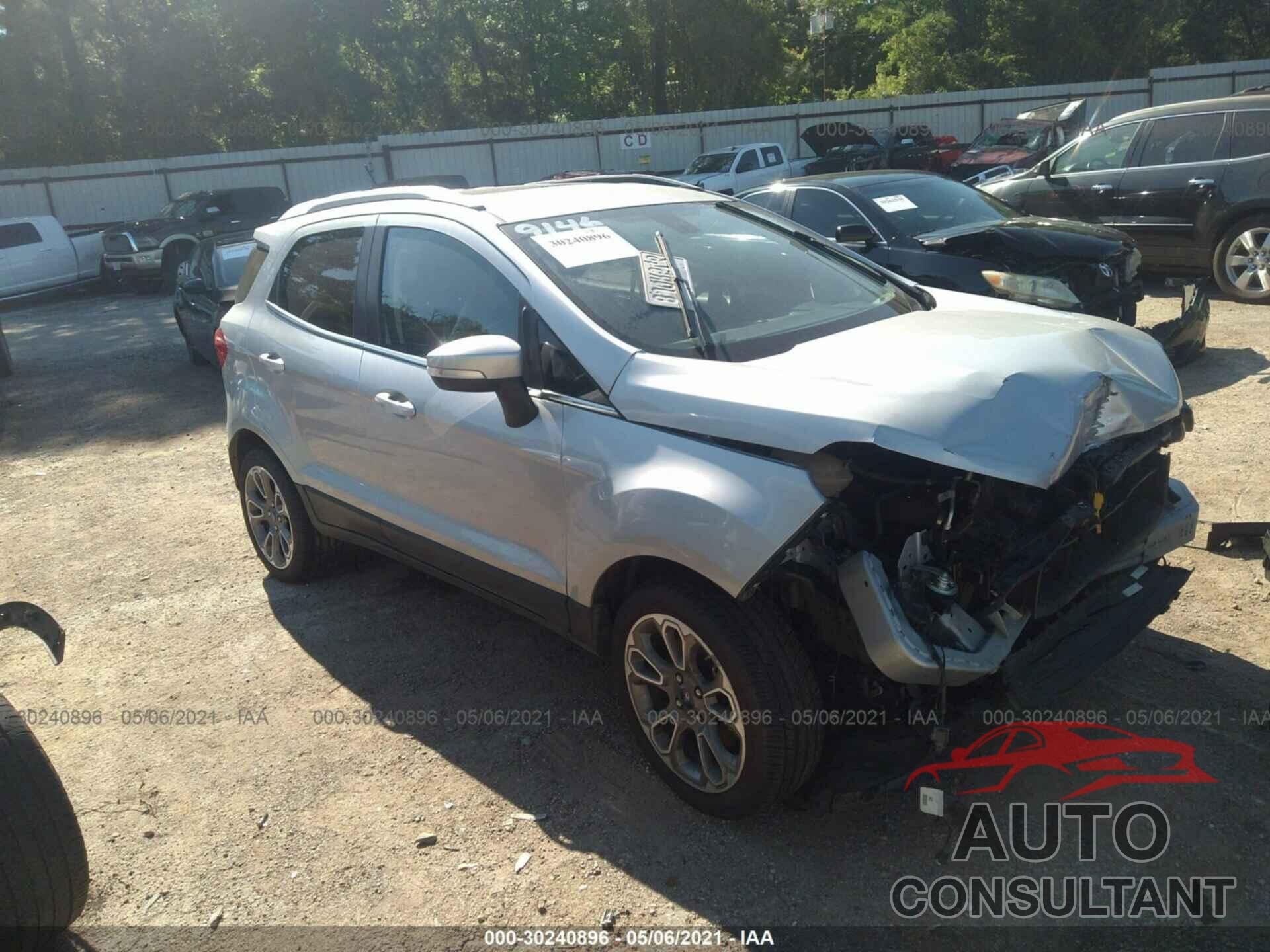 FORD ECOSPORT 2019 - MAJ3S2KEXKC286880