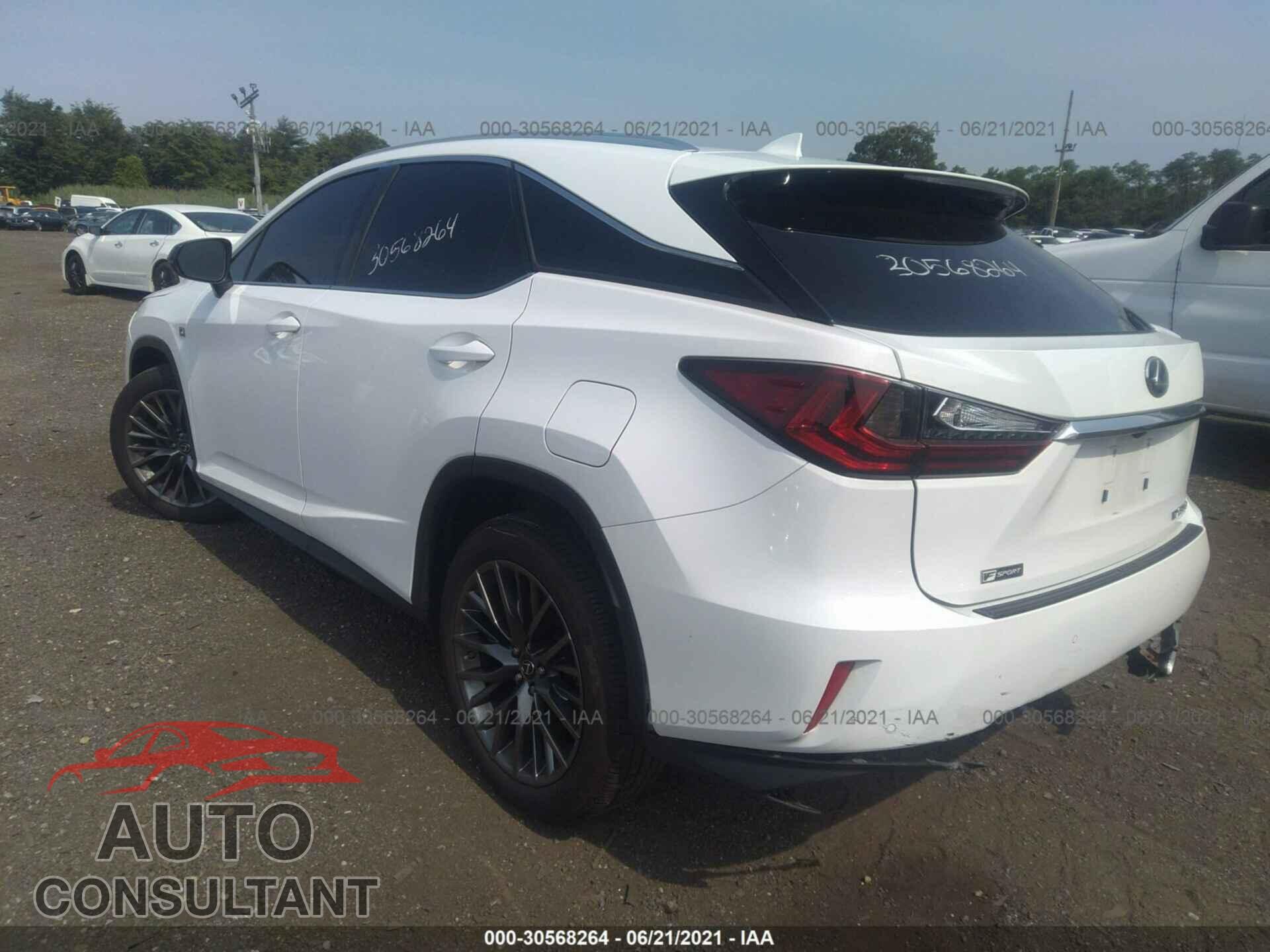 LEXUS RX 2019 - 2T2BZMCA7KC202025