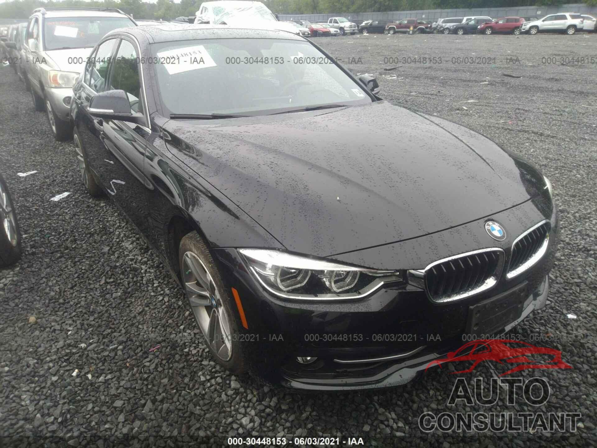 BMW 3 SERIES 2018 - WBA8D9C56JA608004