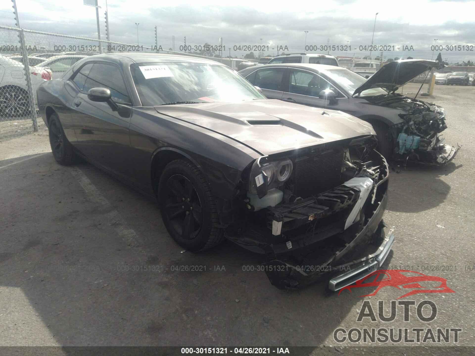 DODGE CHALLENGER 2016 - 2C3CDZAG1GH265165